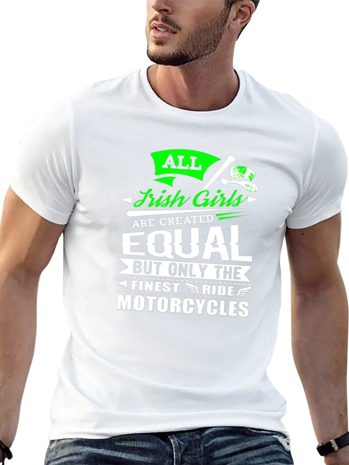 Irish Girls Motorcycles T-Shirt