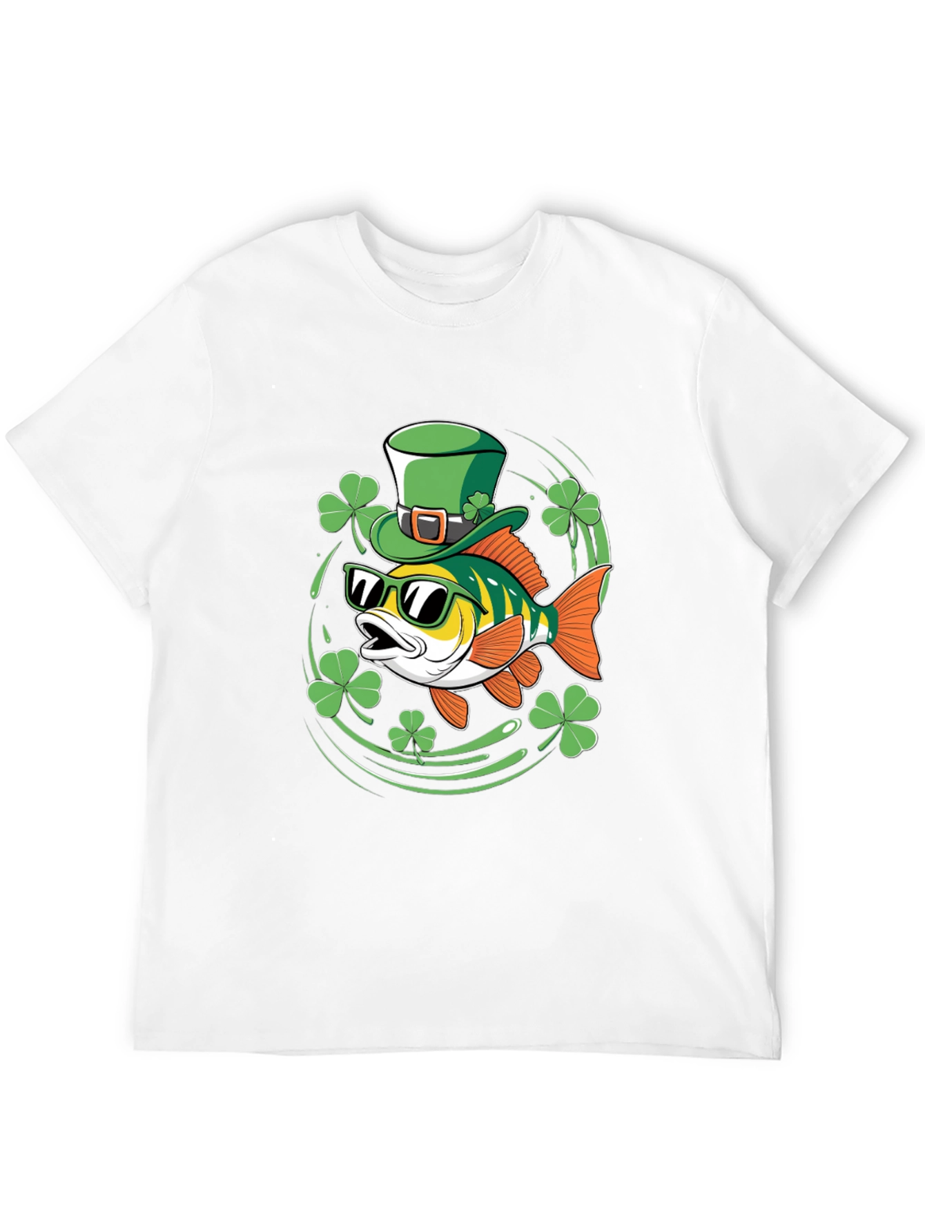 St. Patricks Day Fish Graphic Tee