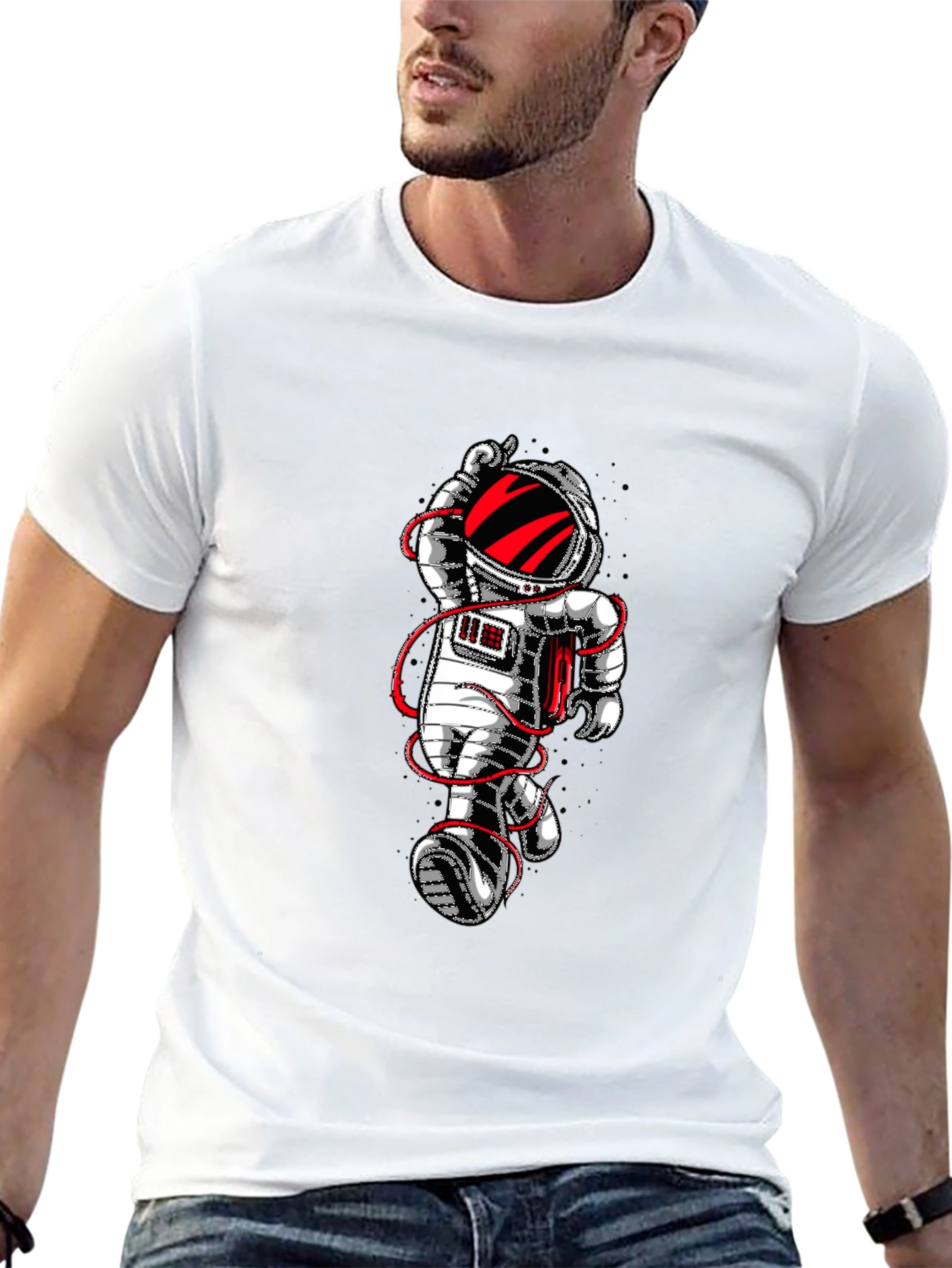 Astronaut Graphic T-Shirt