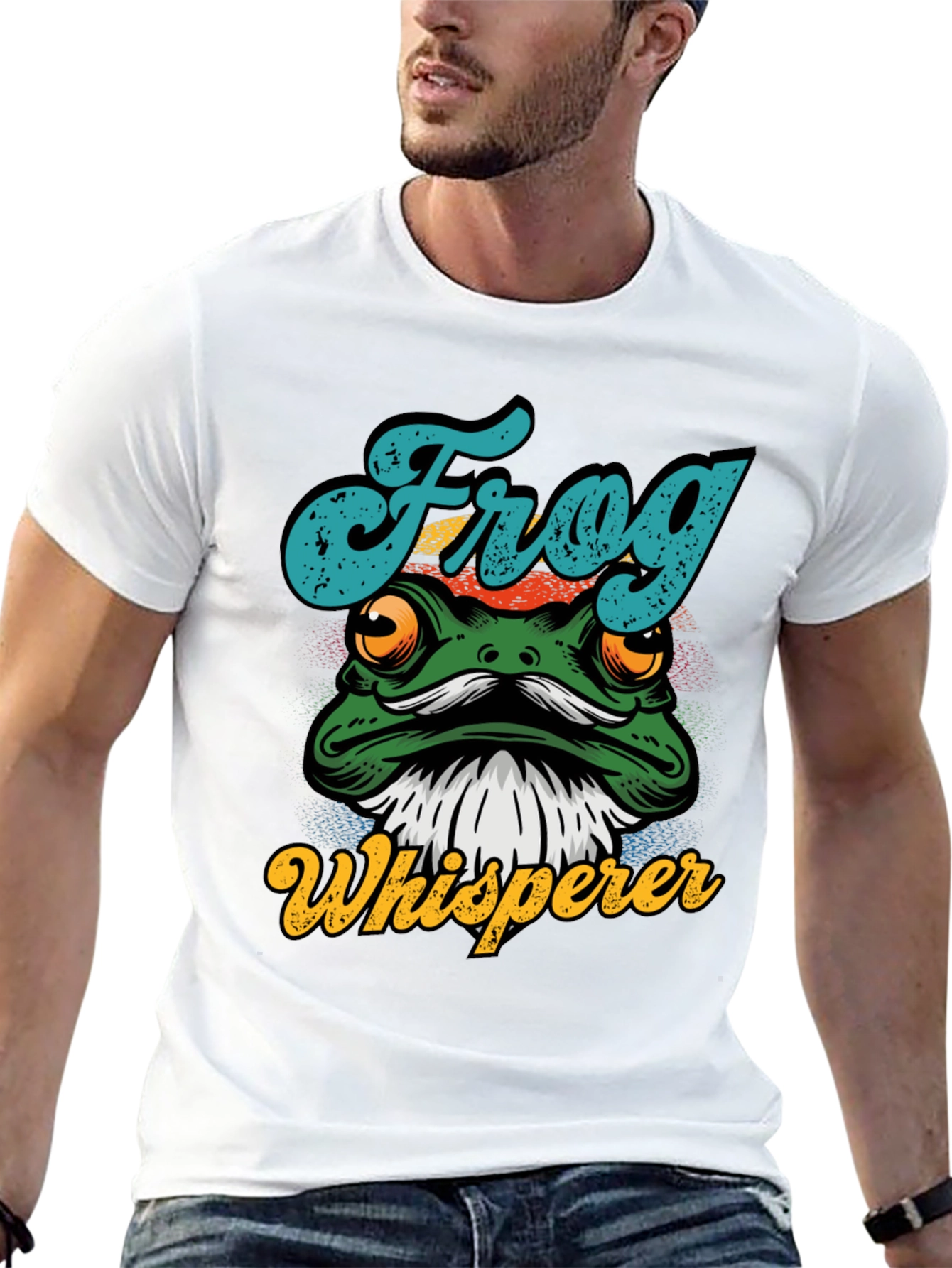 Frog Whisperer Graphic T-Shirt - Unique Gift