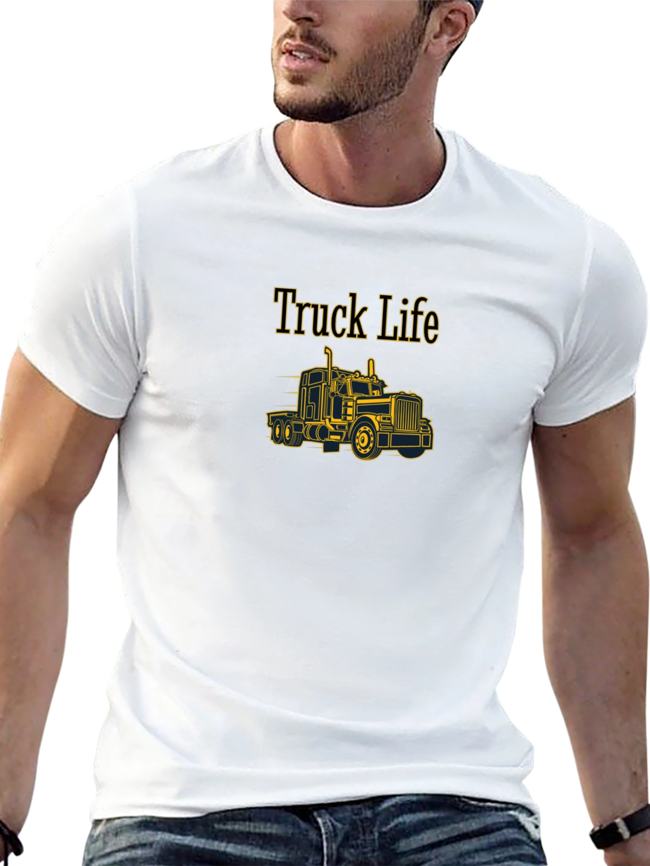 Truck Life Graphic Tee - Black