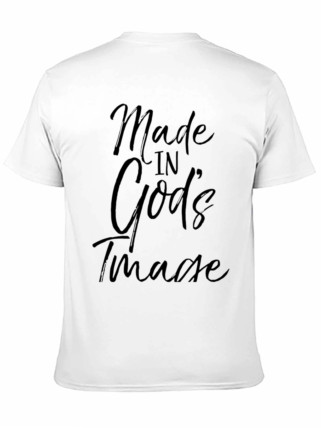 Made in Gods Image Graphic Tee - Black