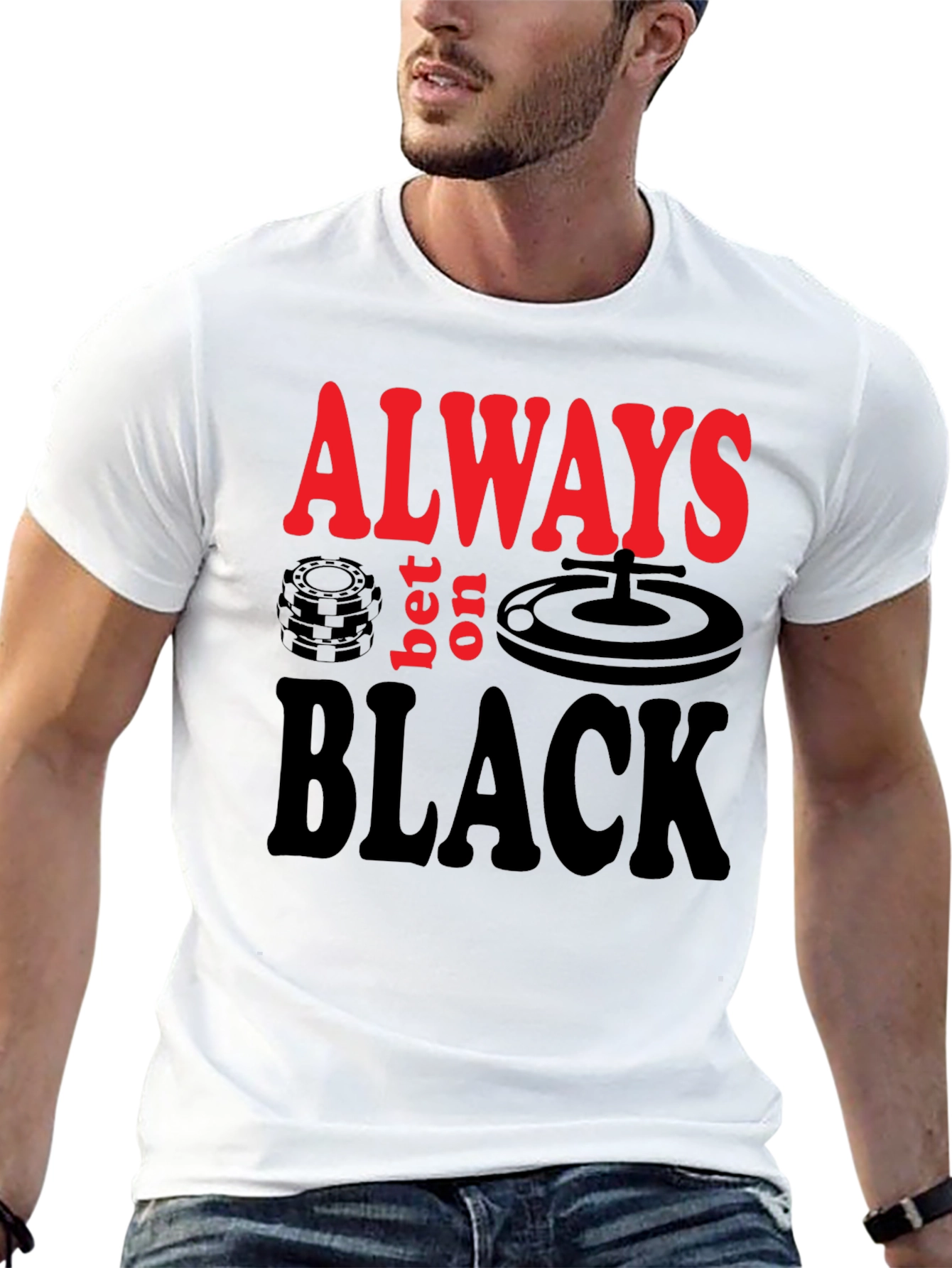 Always Bet on Black Graphic Tee