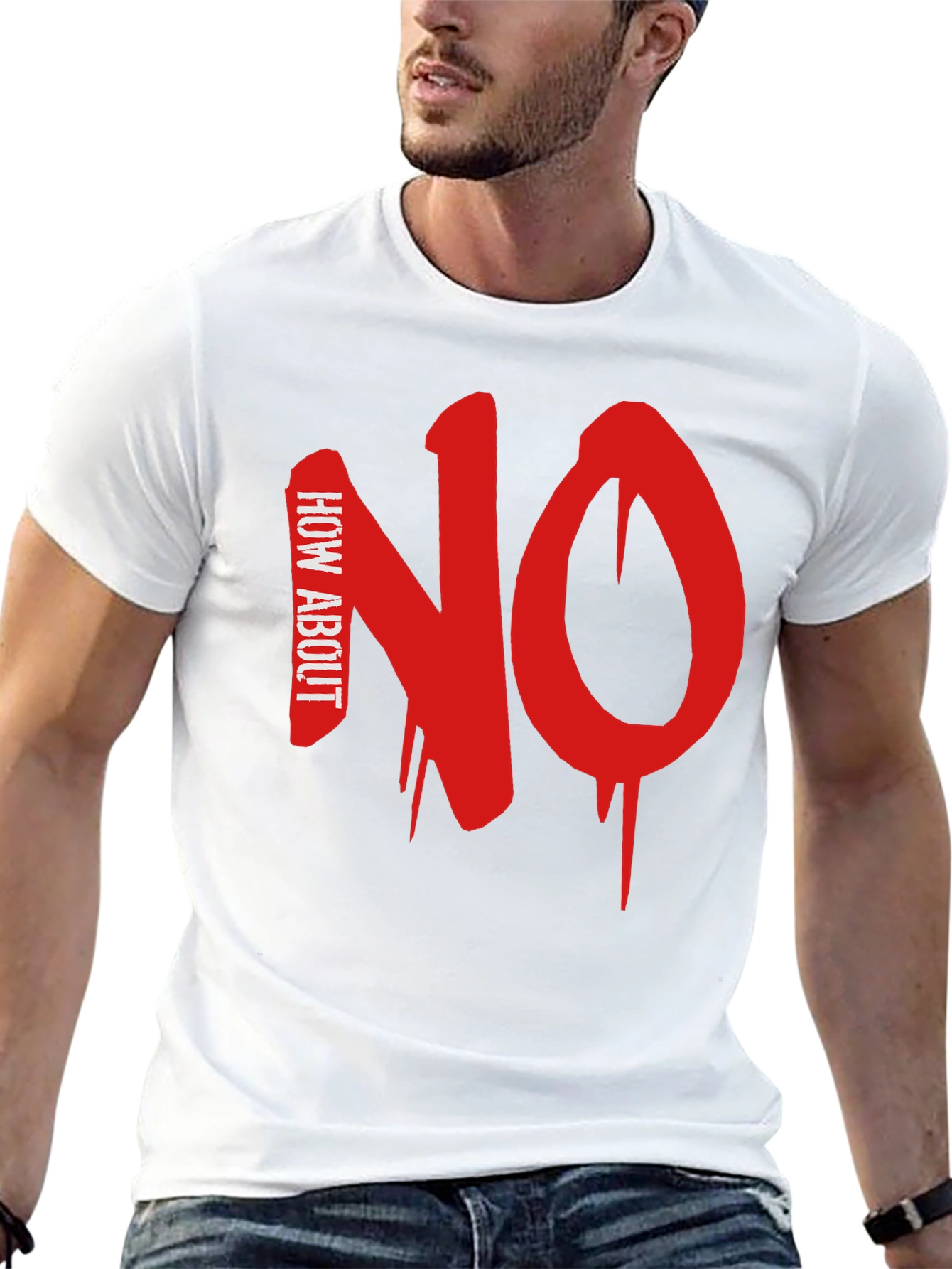 How About NO Black T-Shirt
