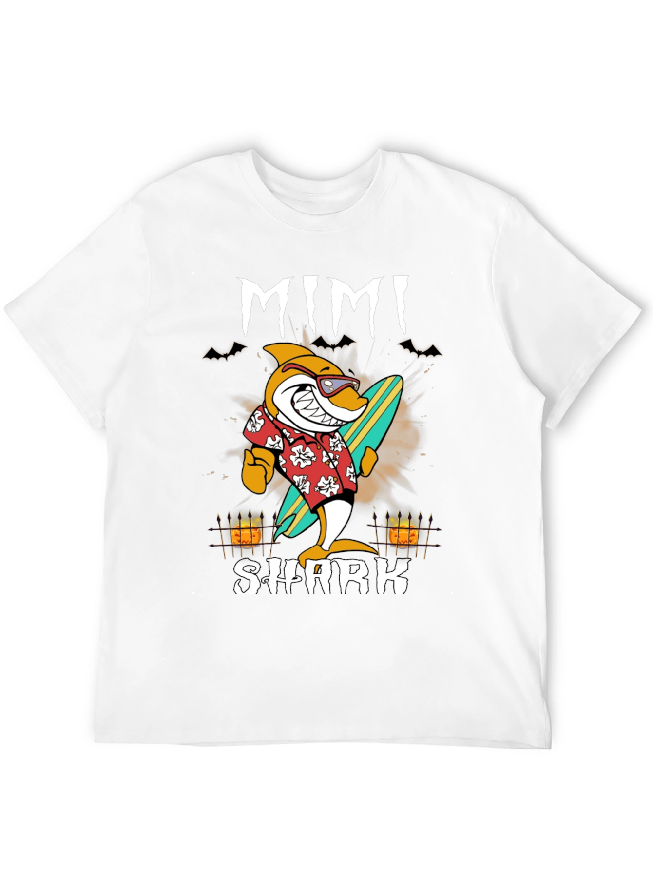 Mimi Shark Halloween Graphic Tee