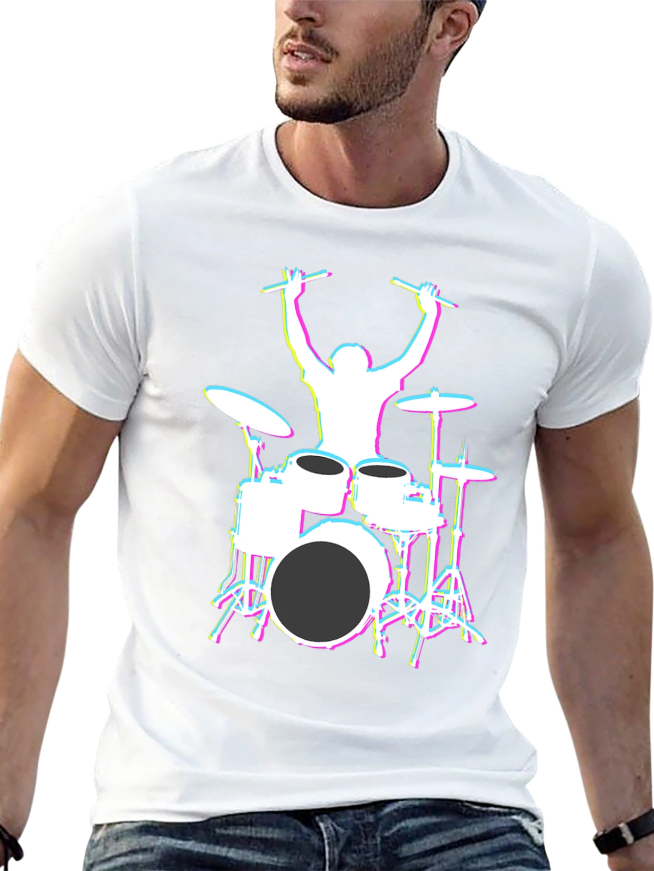 Drummer Graphic T-Shirt