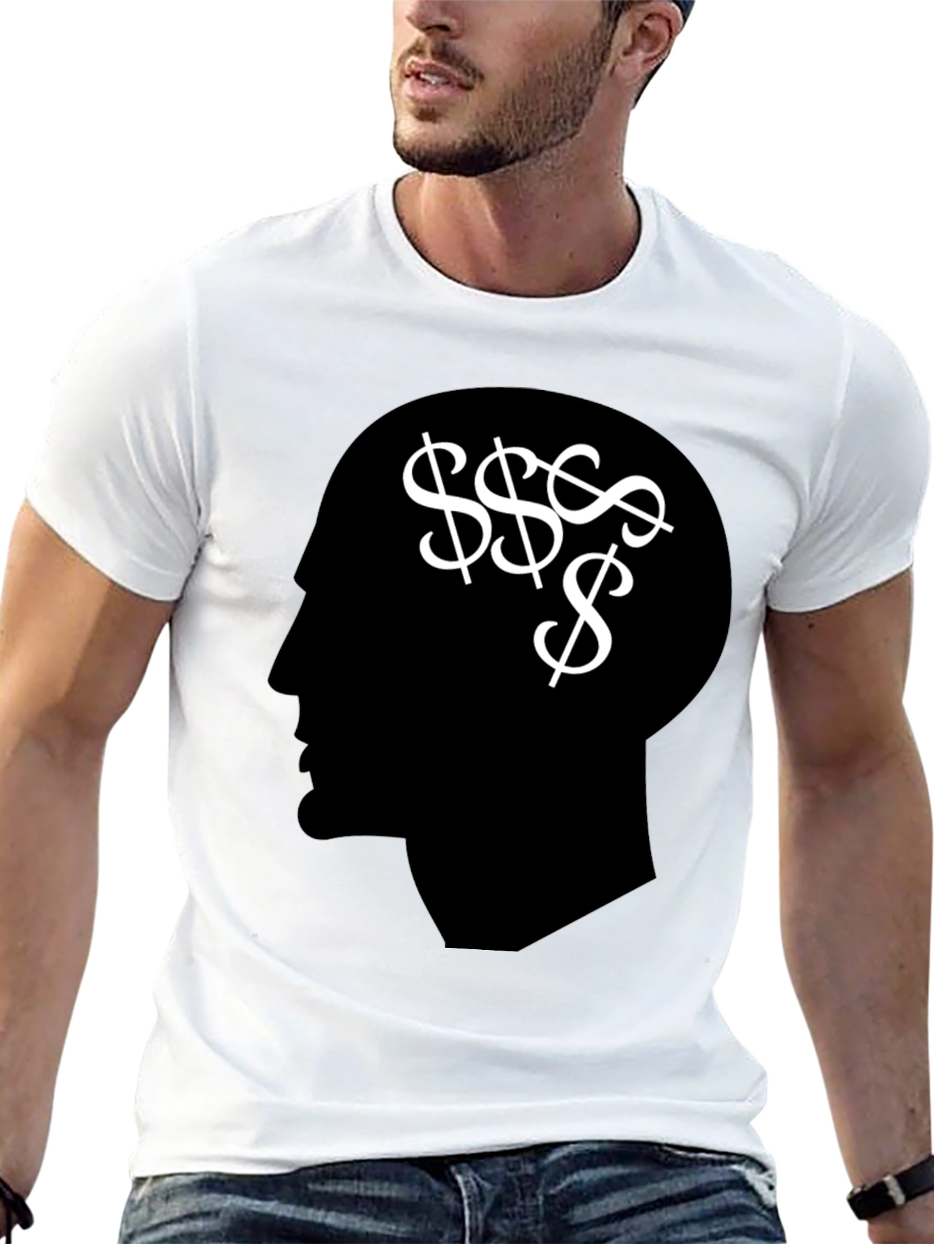 Money Mindset T-Shirt - Black Graphic Tee