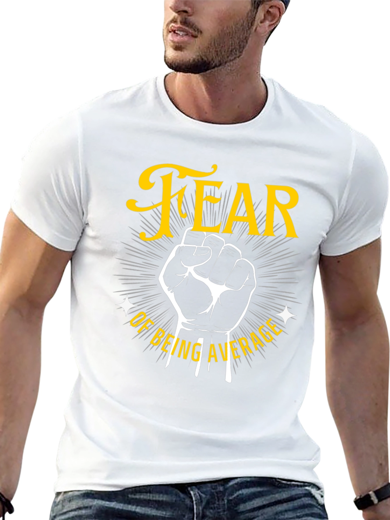 Fear of Being Average Graphic Tee