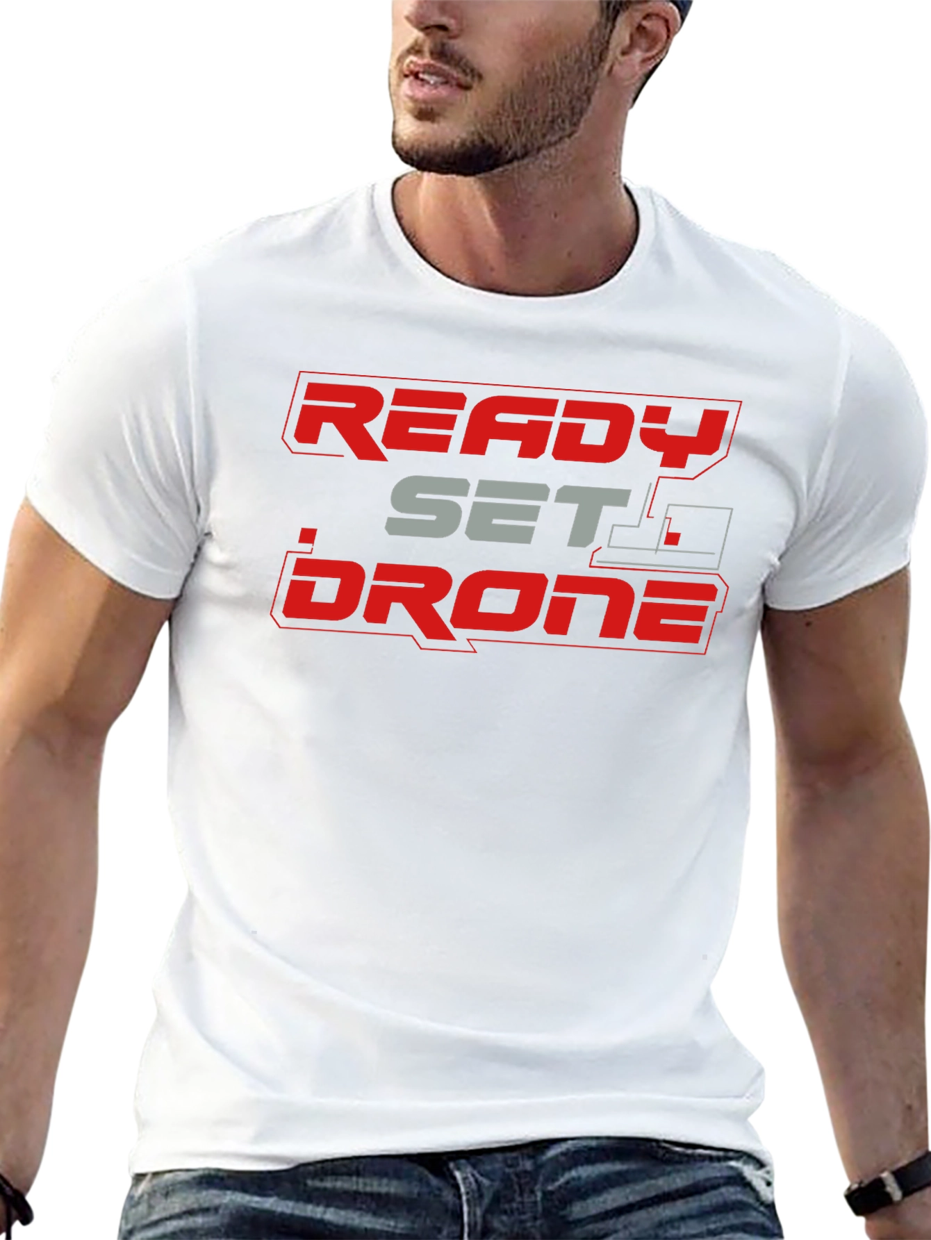 Ready Set Drone Graphic T-Shirt