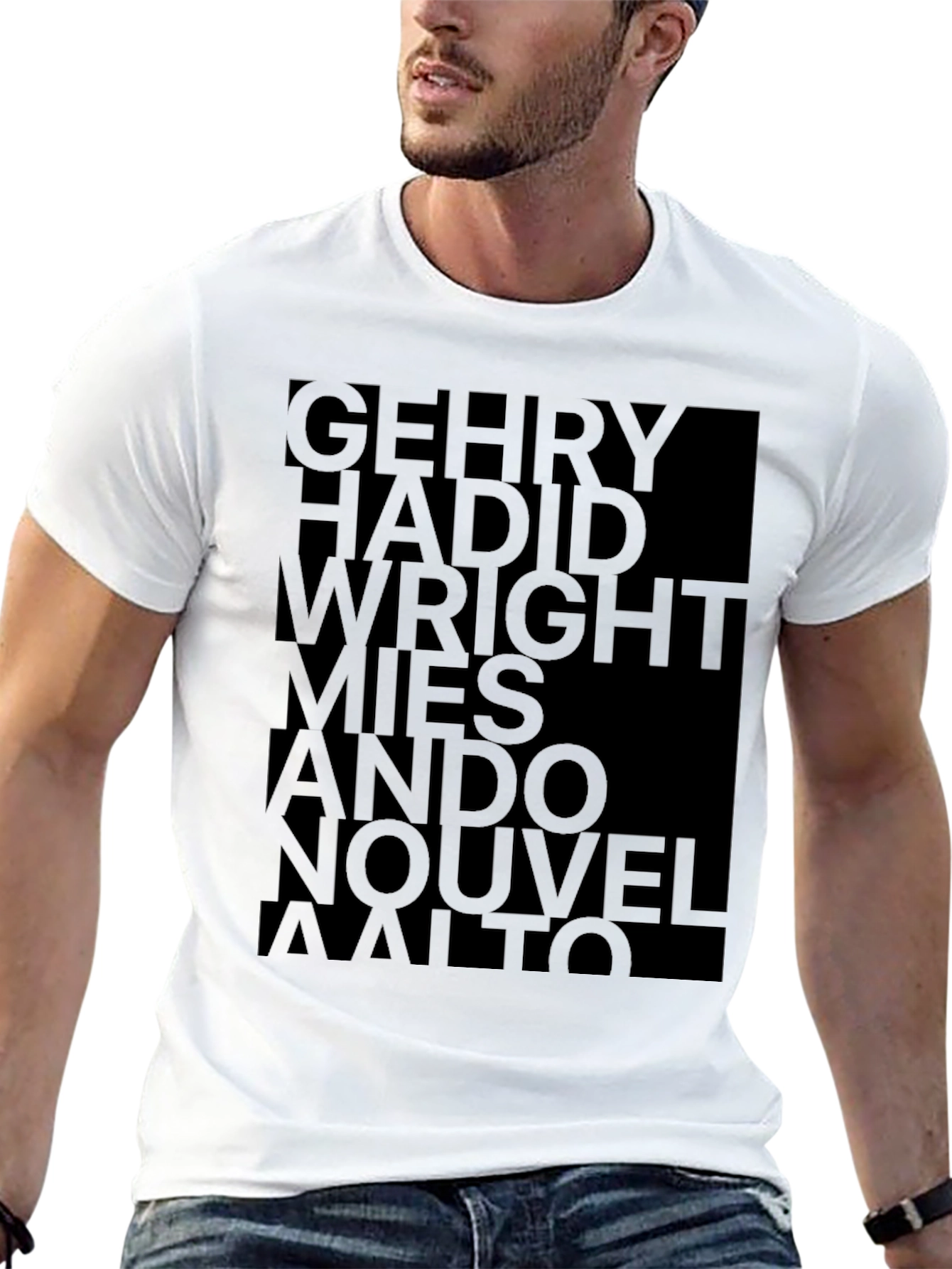 Architect Names T-Shirt - Modern Art Tee