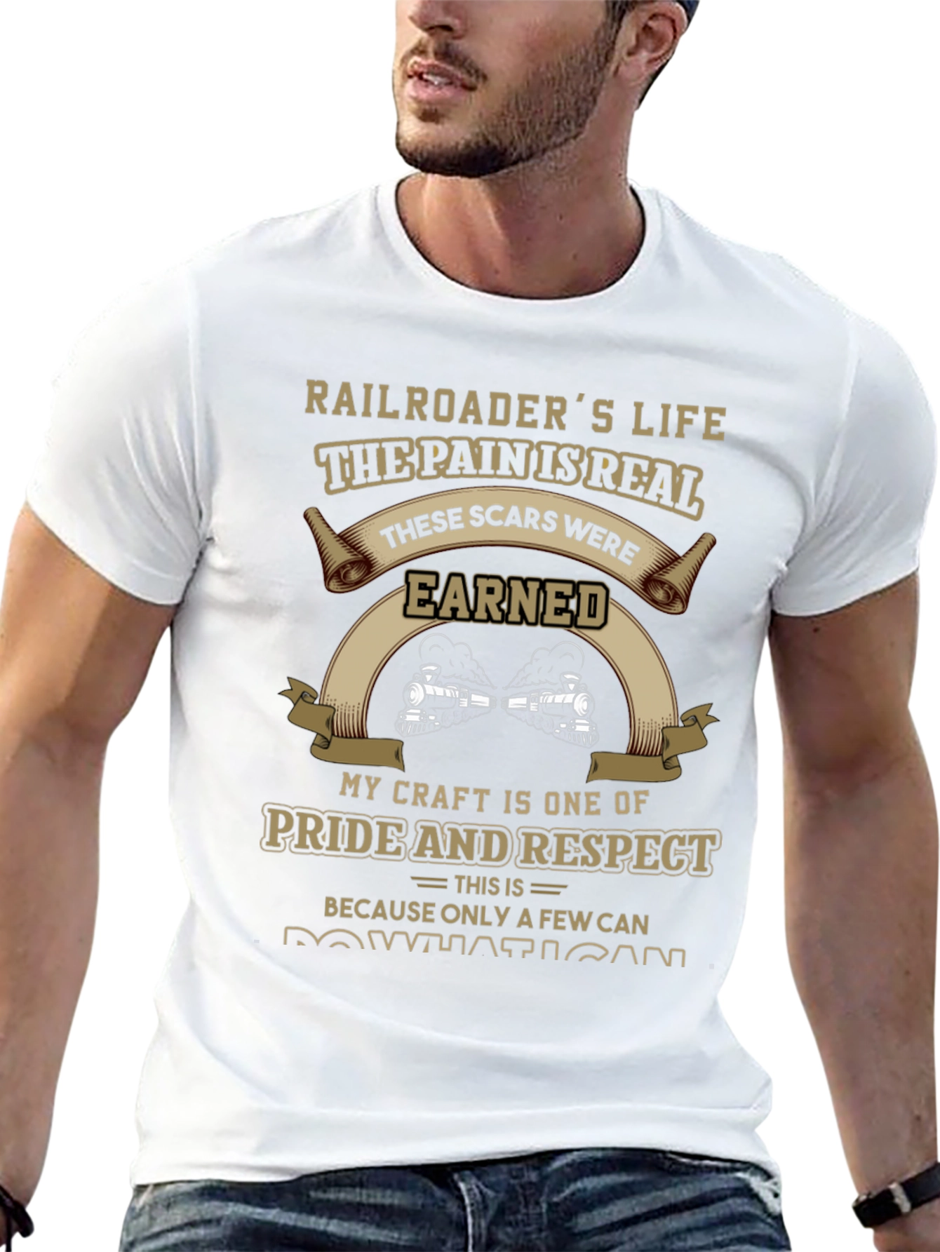 Railroader Pride Graphic T-Shirt