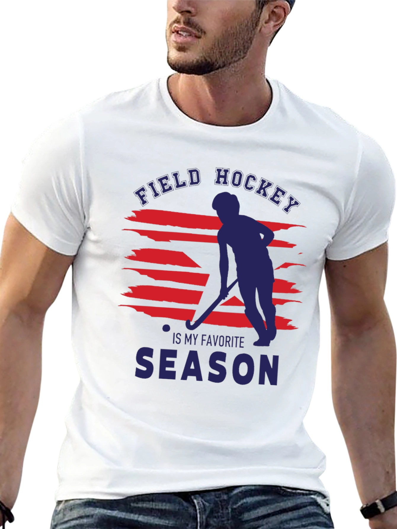 Field Hockey Favorite Season Graphic Tee