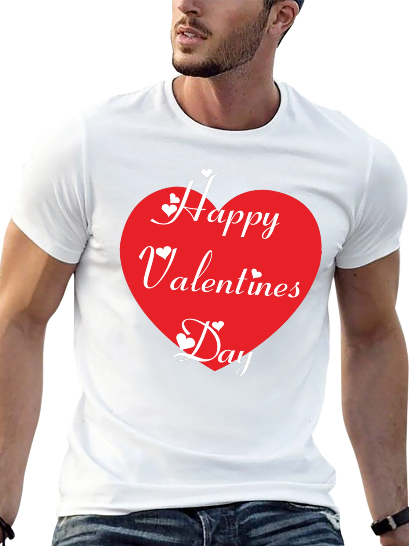 Happy Valentines Day Graphic T-Shirt