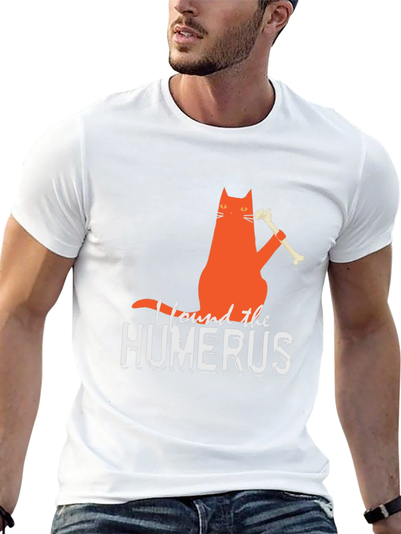 Humorous Cat Humerus T-Shirt