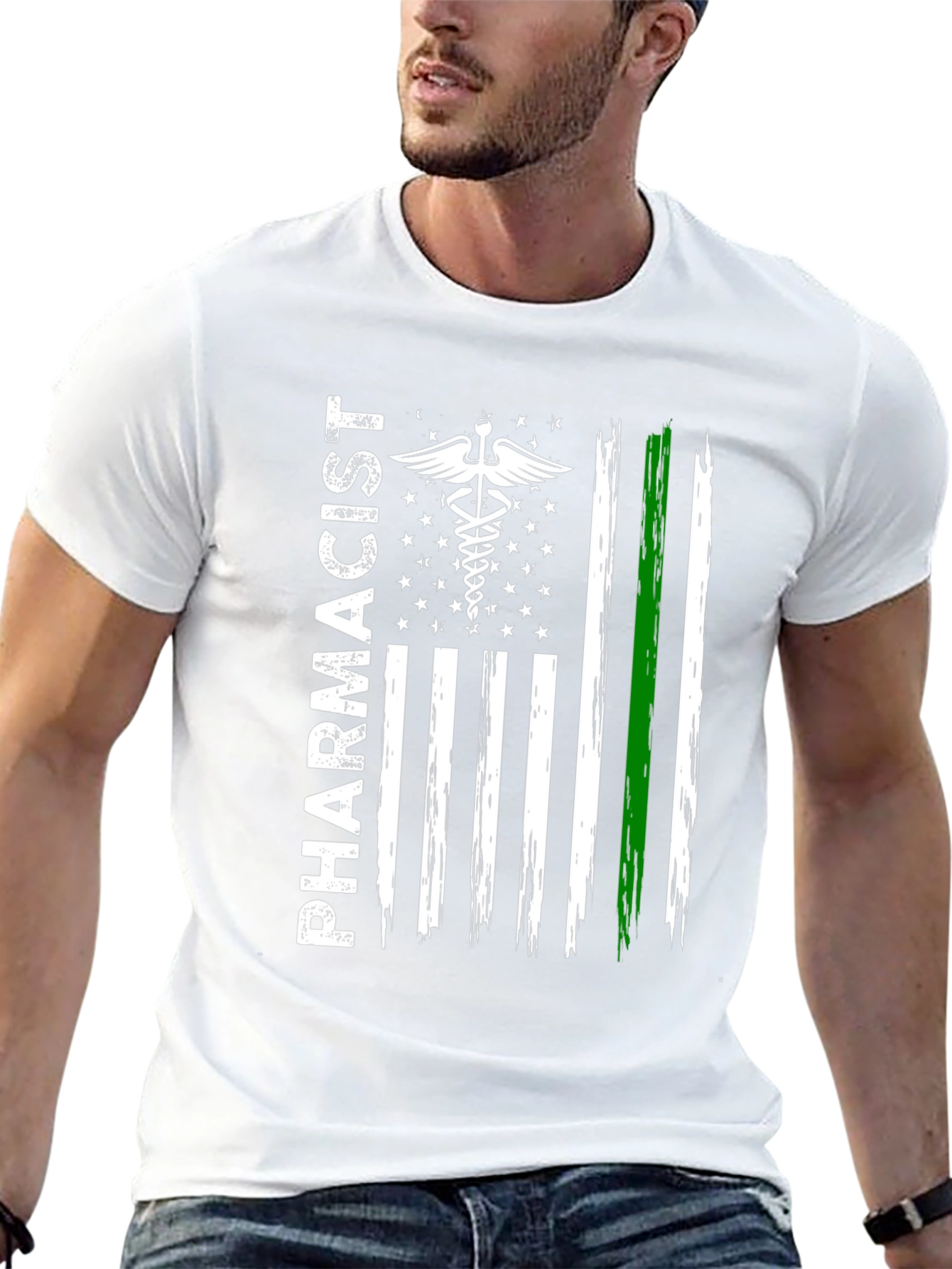 Pharmacist American Flag Tee
