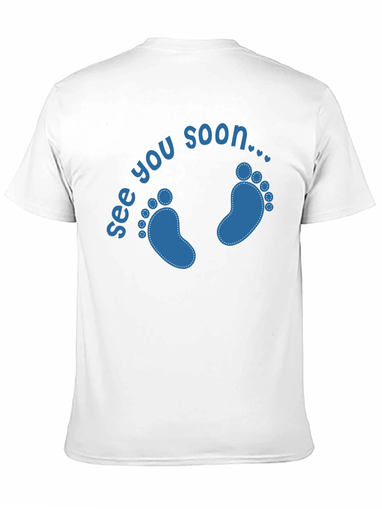 See You Soon Baby Feet T-Shirt - New Arrival