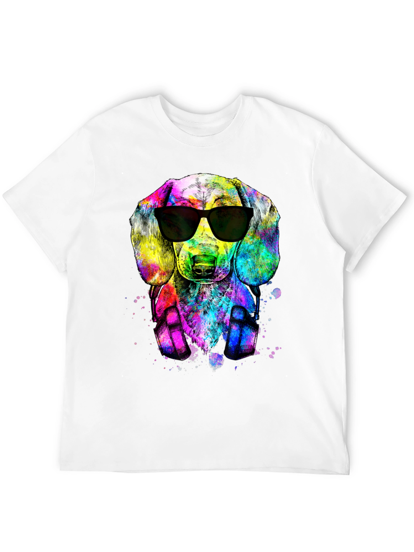 Cool Dachshund Dog T-Shirt - Black Graphic Tee