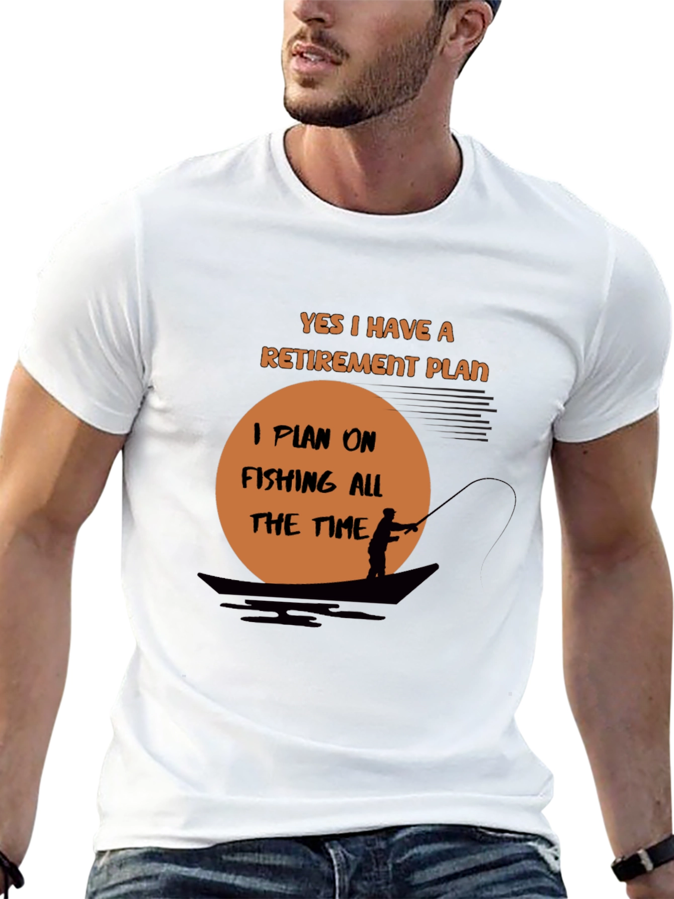 Fishing Retirement Plan T-Shirt