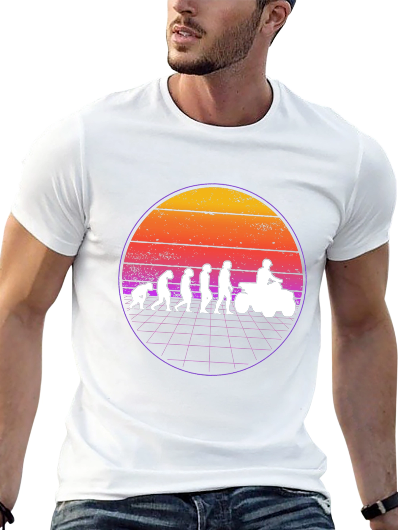 Evolution of Man ATV T-Shirt