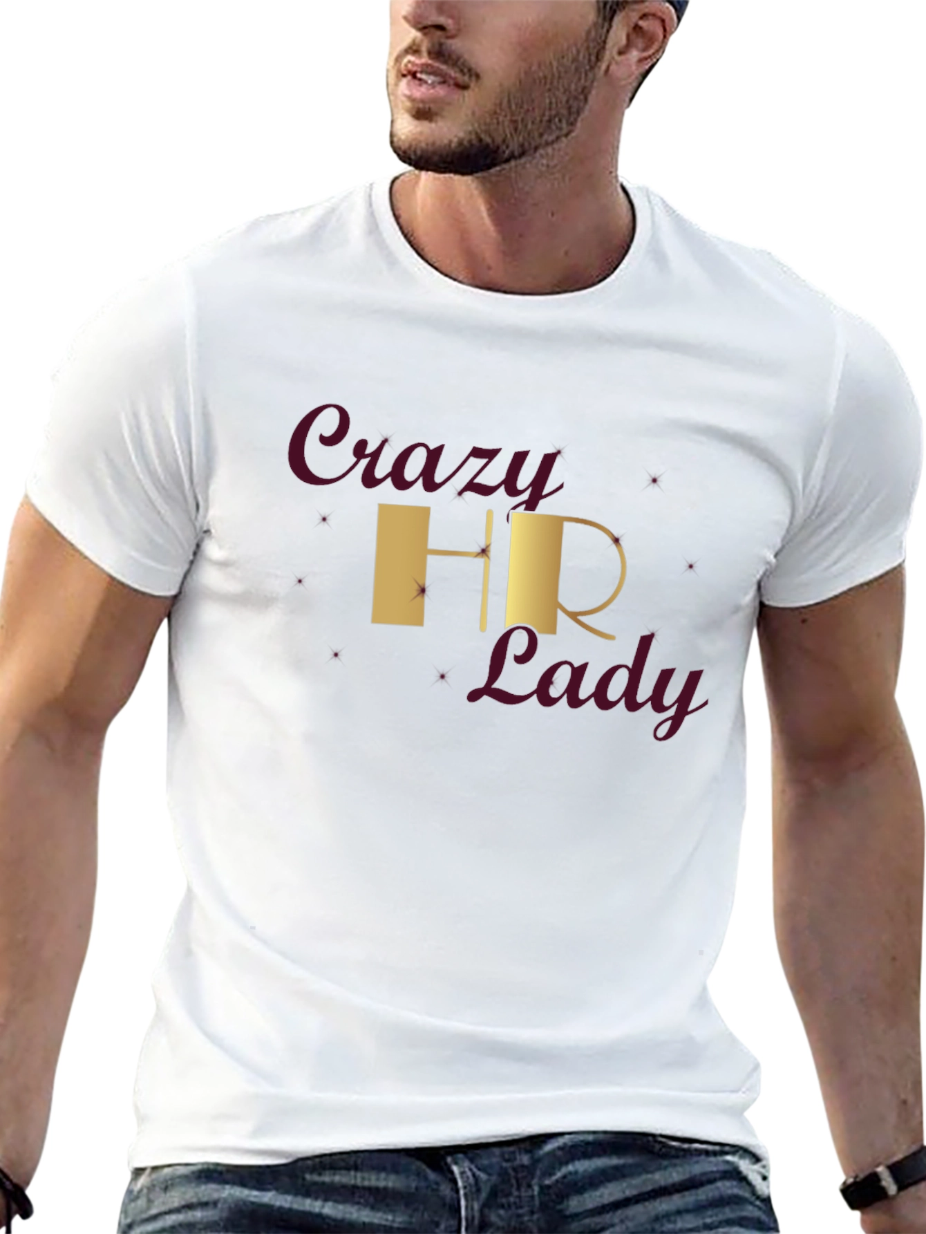 Crazy HR Lady Graphic Tee