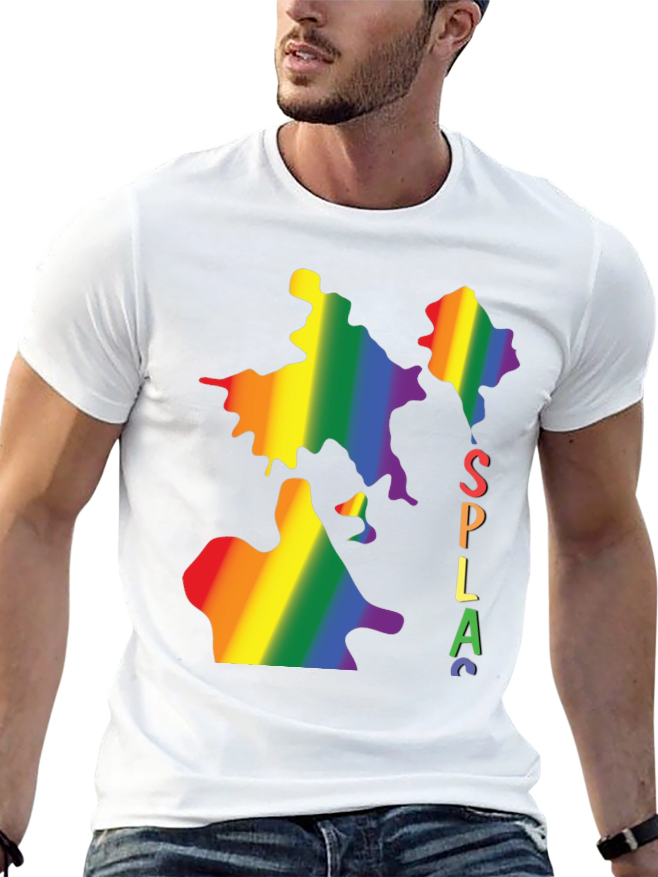 Rainbow Italy Map LGBTQ Pride T-Shirt