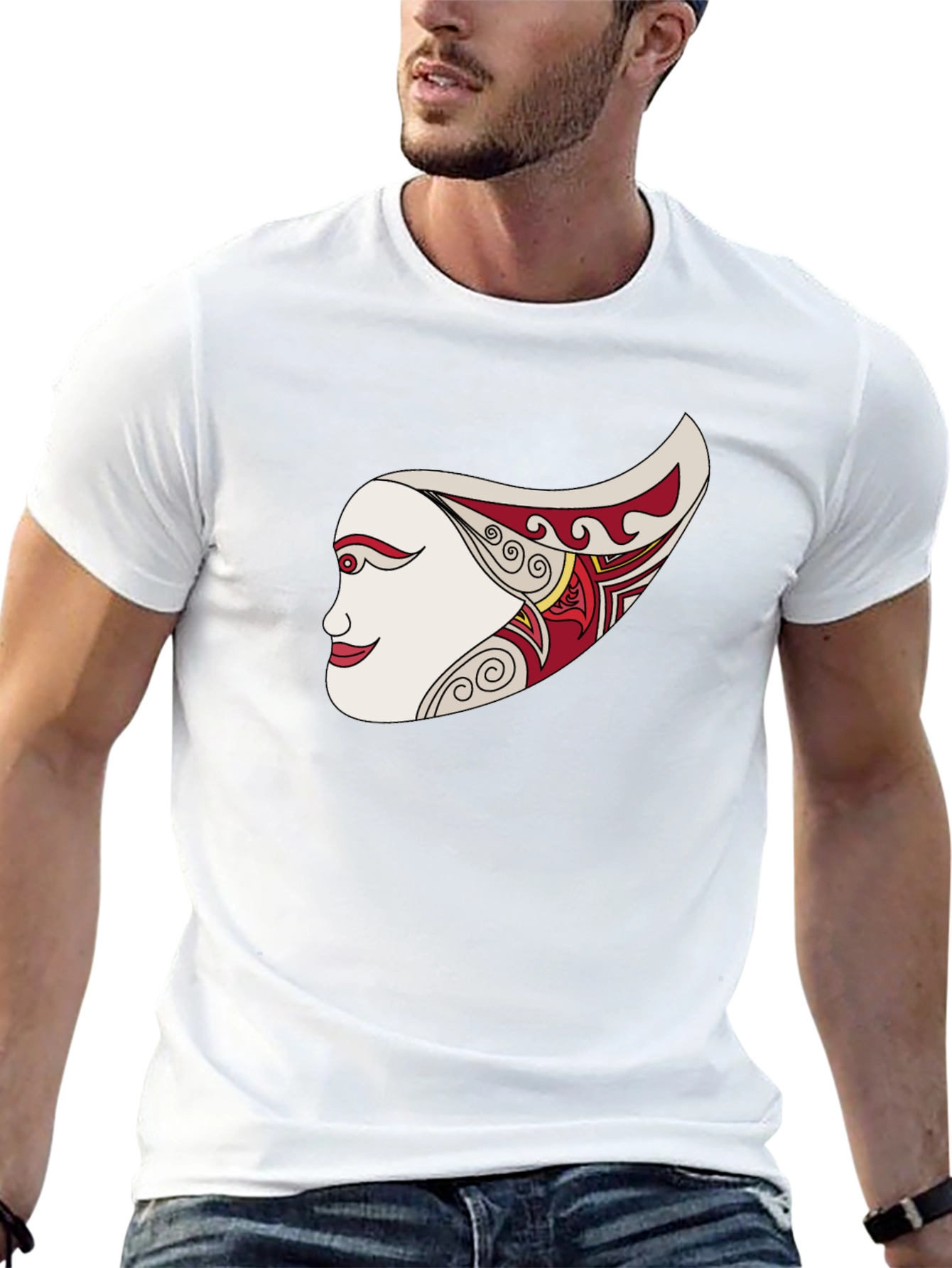 Wayang Kulit T-Shirt - Shadow Puppet Design