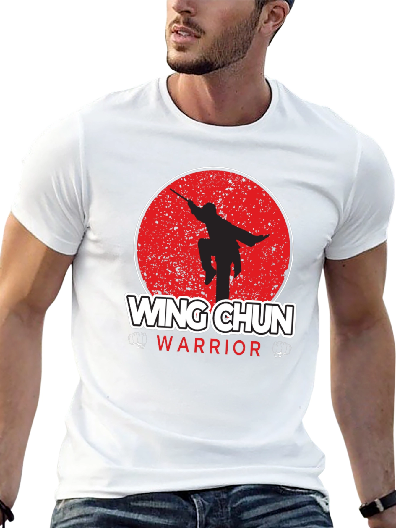 Wing Chun Warrior Graphic T-Shirt