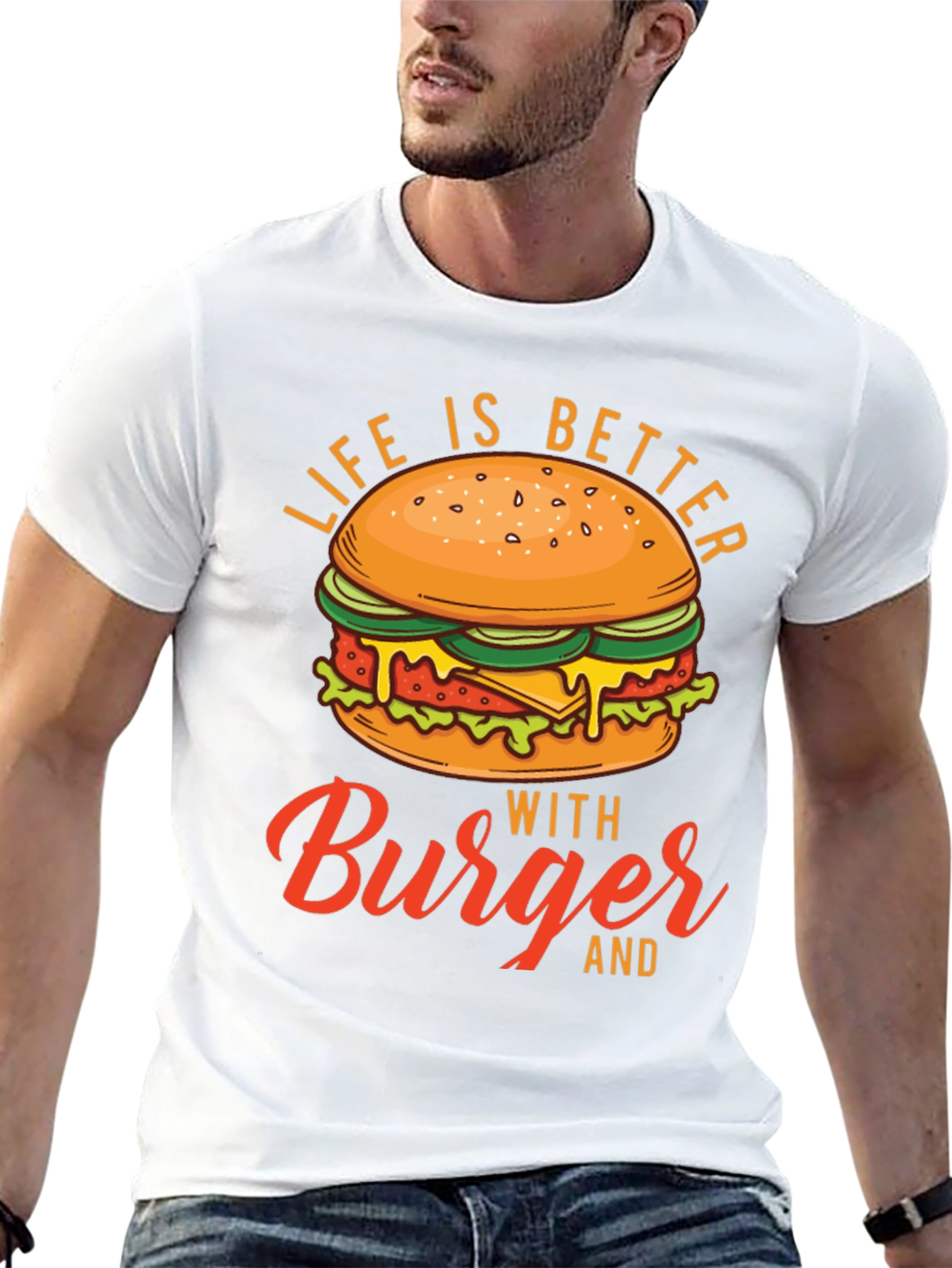 Life is Better with Burger Graphic Tee
