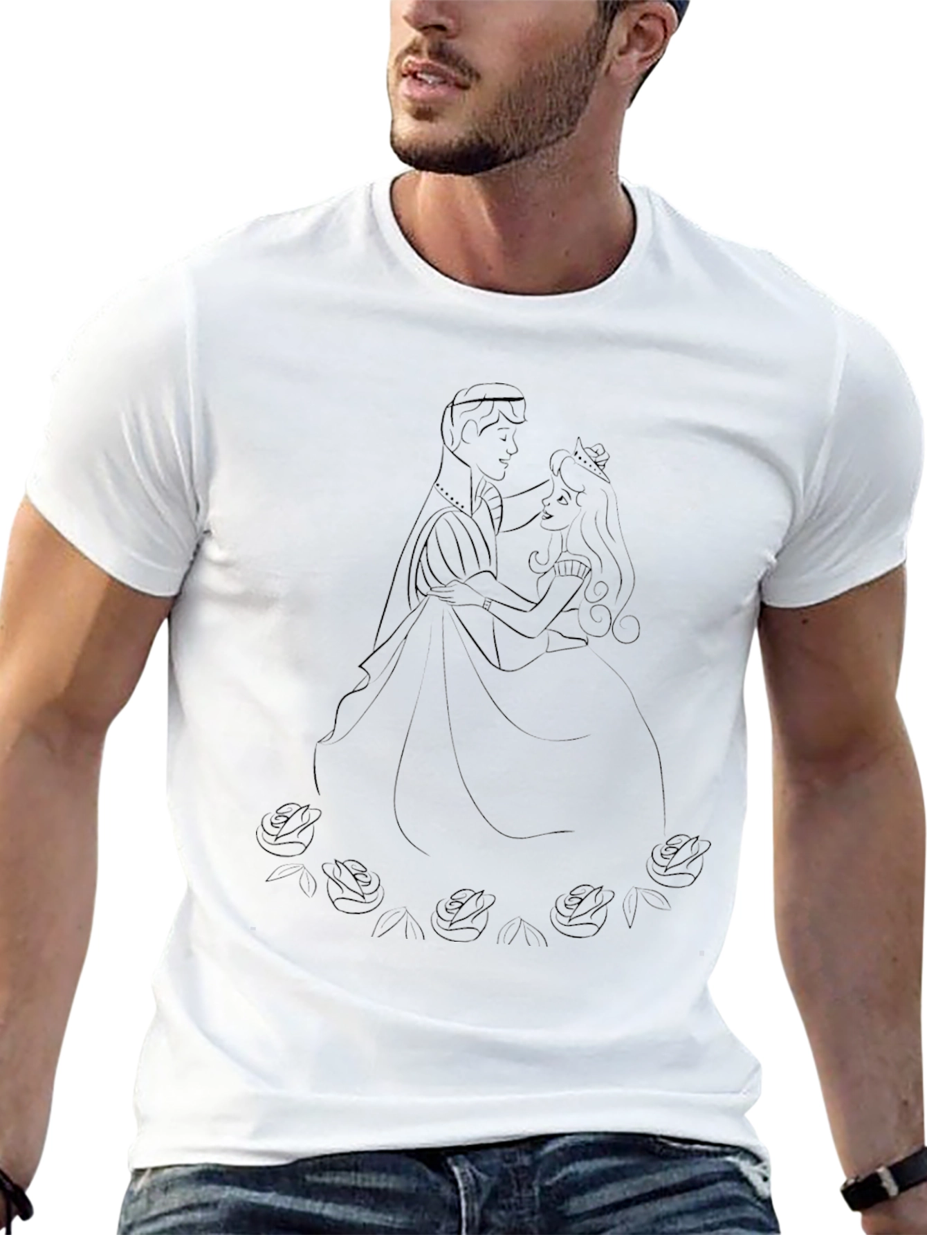 Black Disney Prince & Princess T-Shirt