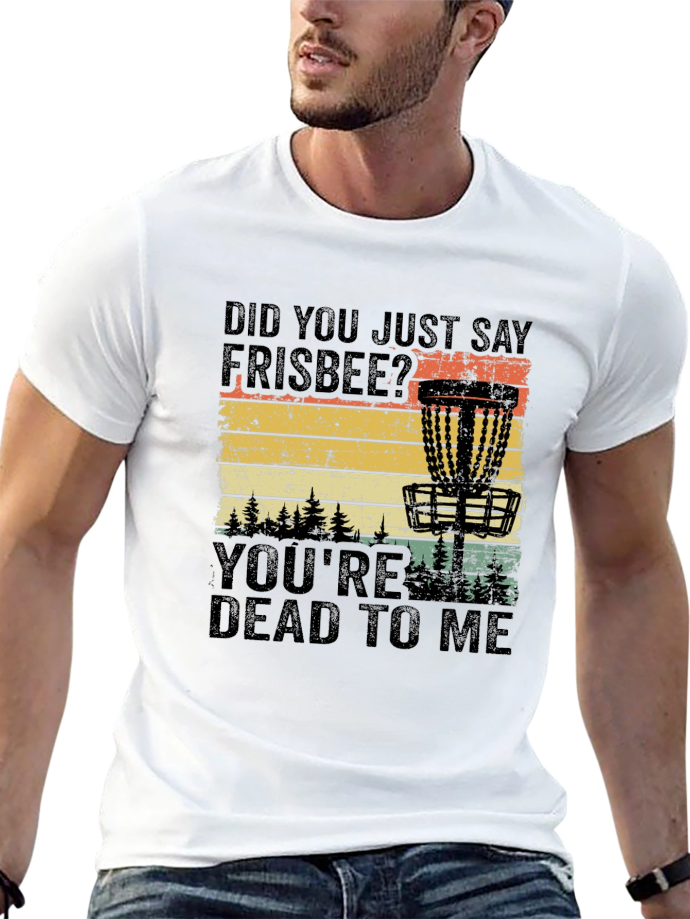 Frisbee Disc Golf T-Shirt - Dead To Me