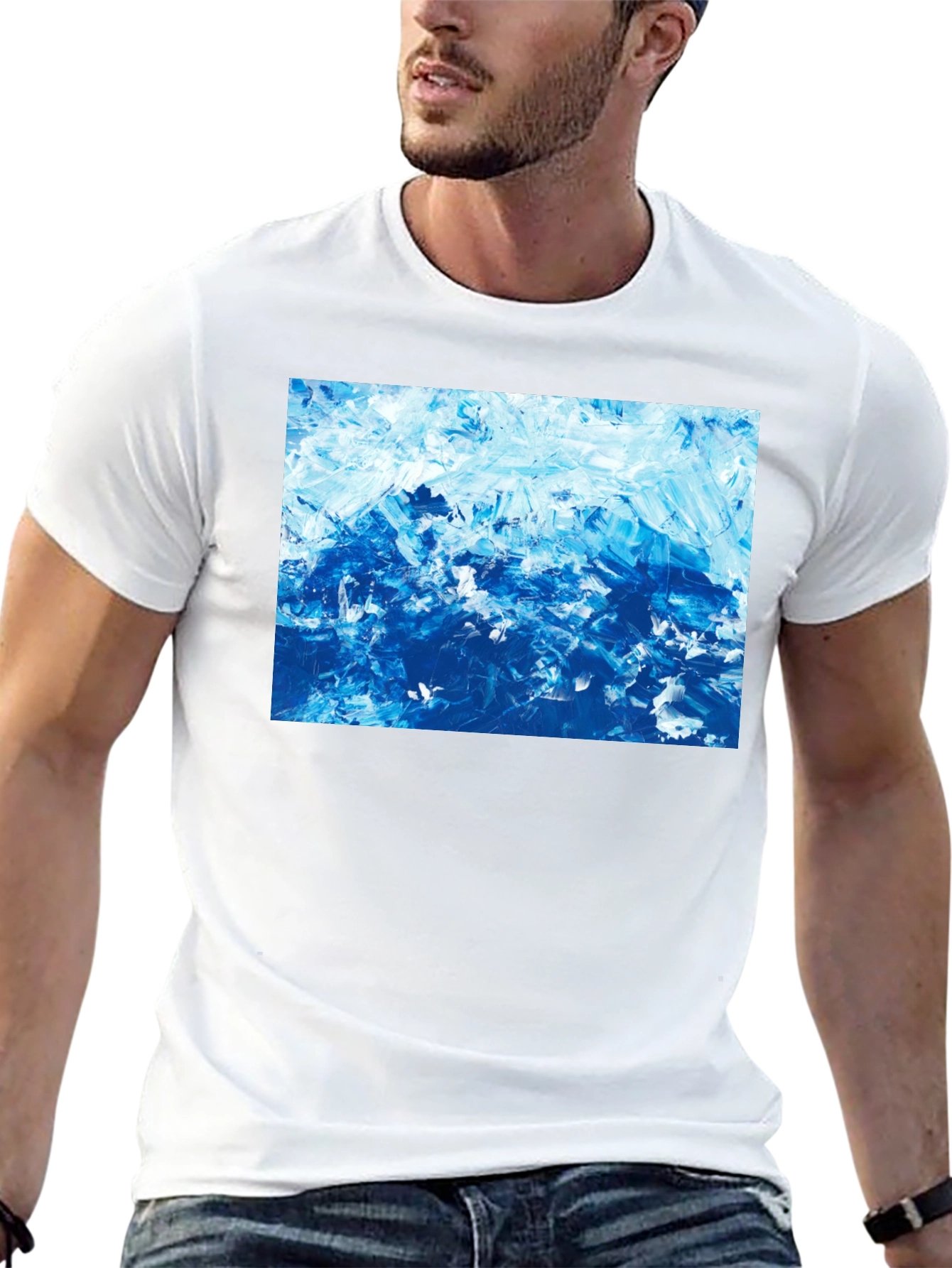 Abstract Art Graphic T-Shirt