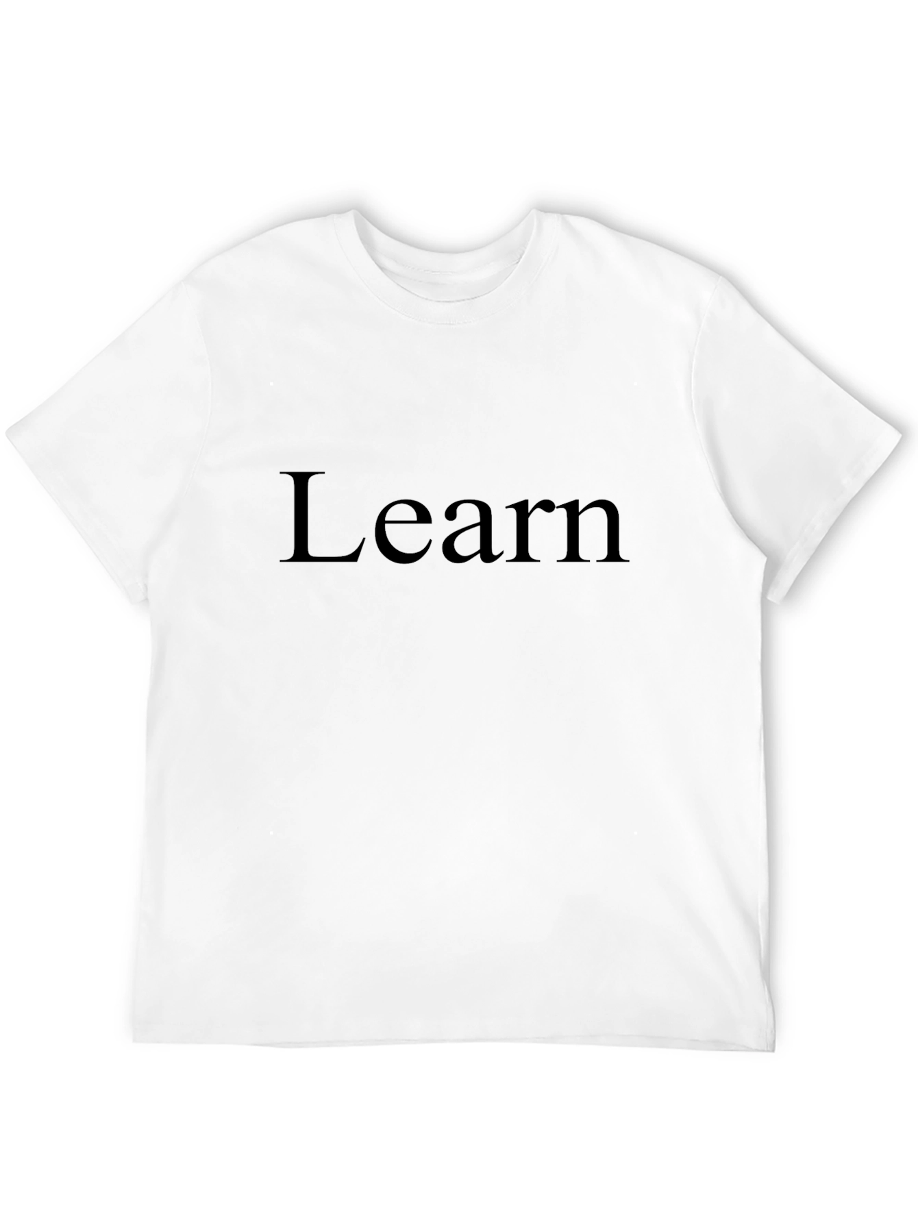 Learn Graphic Tee - Everyday Comfort