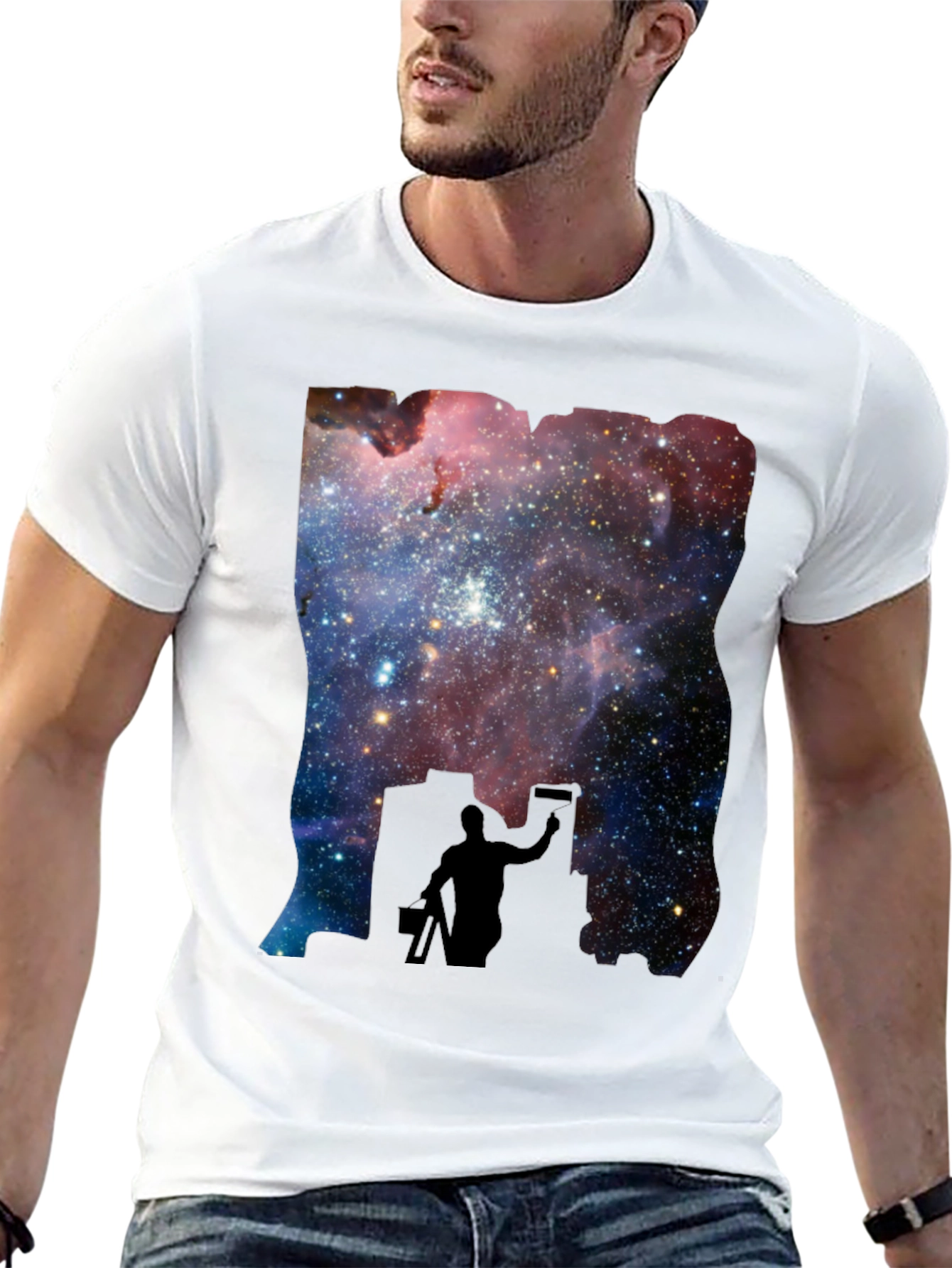 Galaxy Painter Graphic Tee