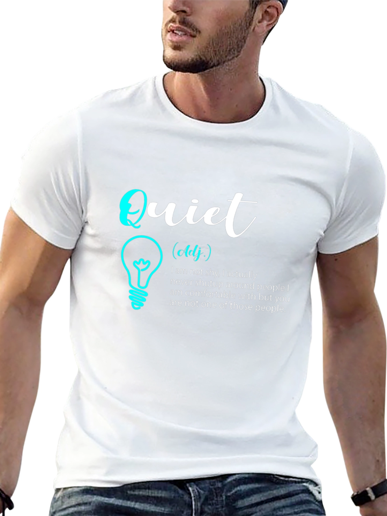 Quiet Definition T-Shirt - Introvert Humor Tee