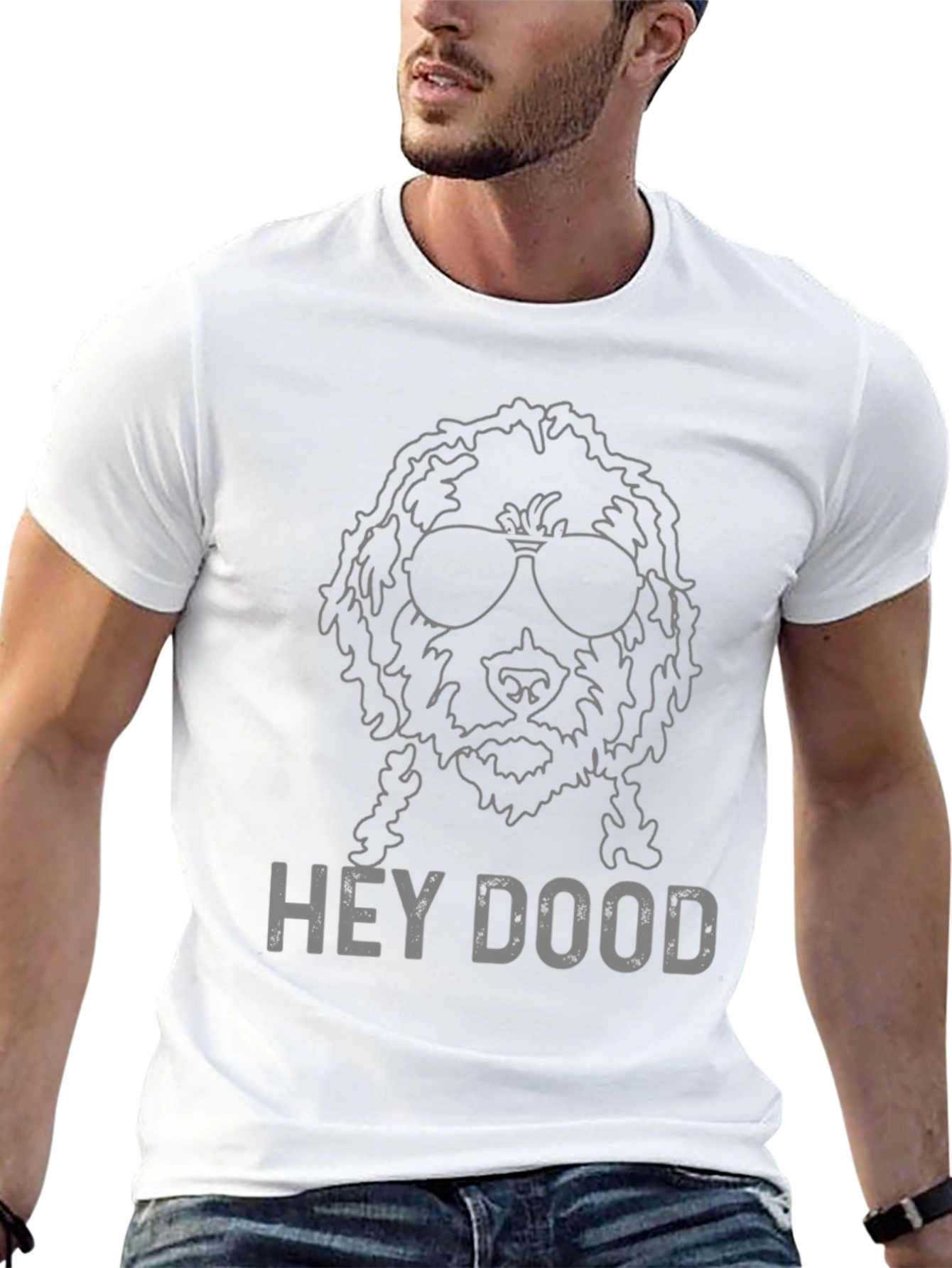 Hey Dood T-Shirt - Dog Lover Tee