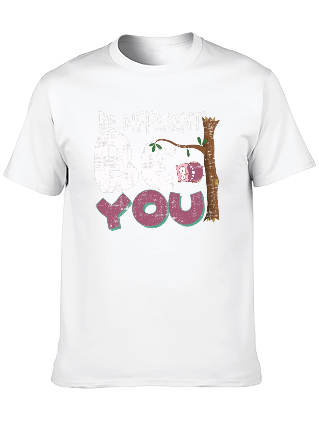 Be Different Be You Owl Graphic Tee