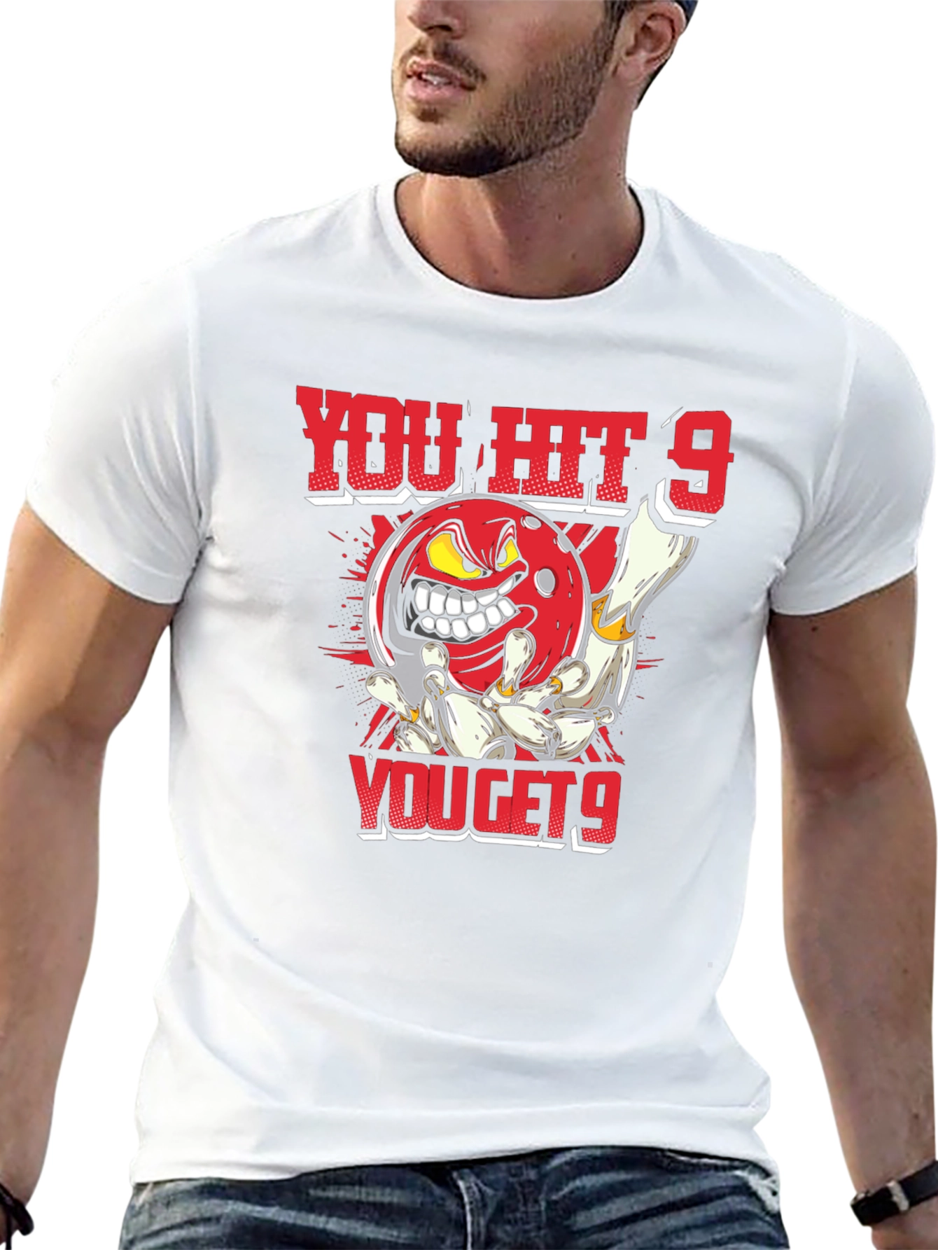 You Hit 9 You Get 9 Bowling T-Shirt