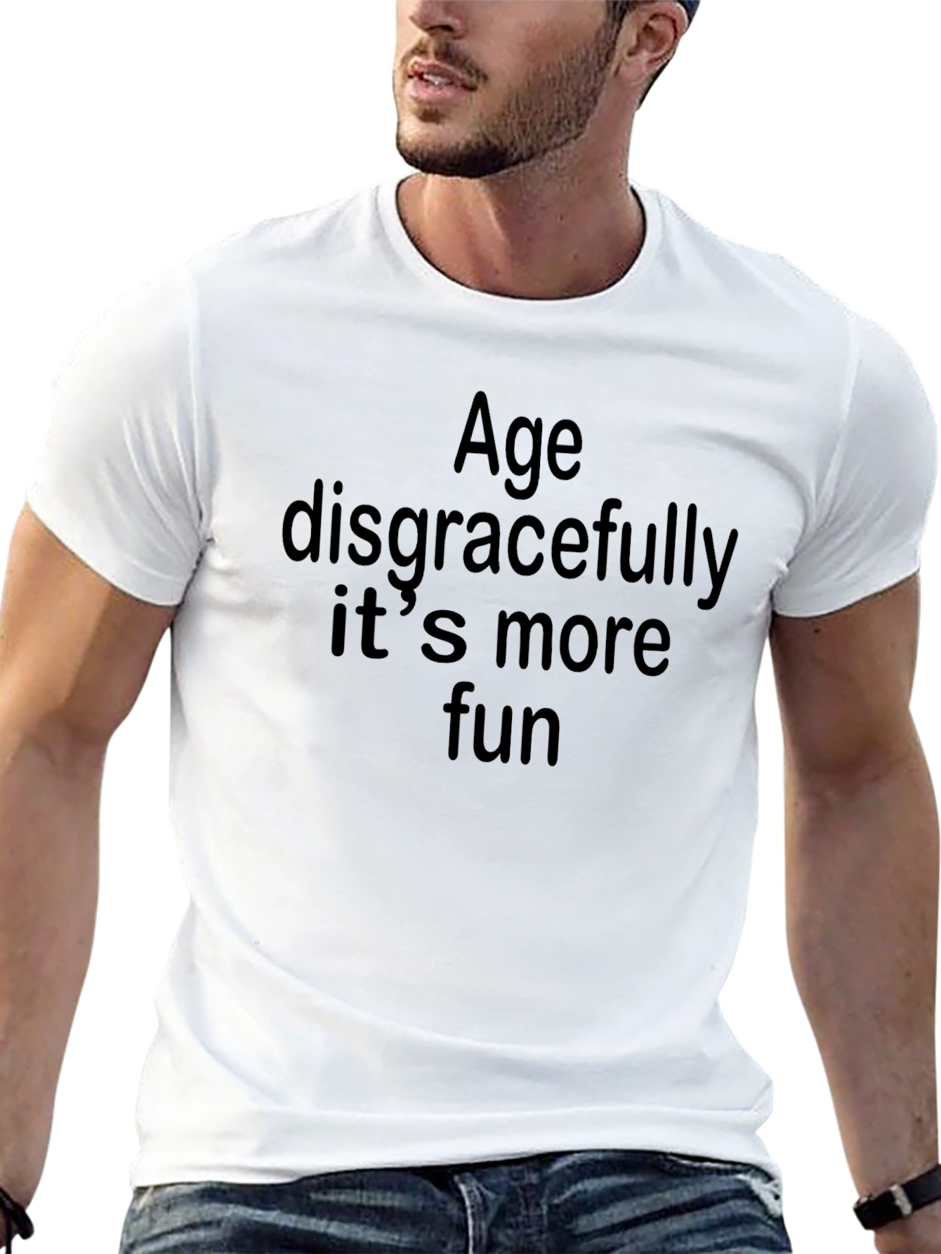 Age Disgracefully T-Shirt: Fun & Comfortable Style
