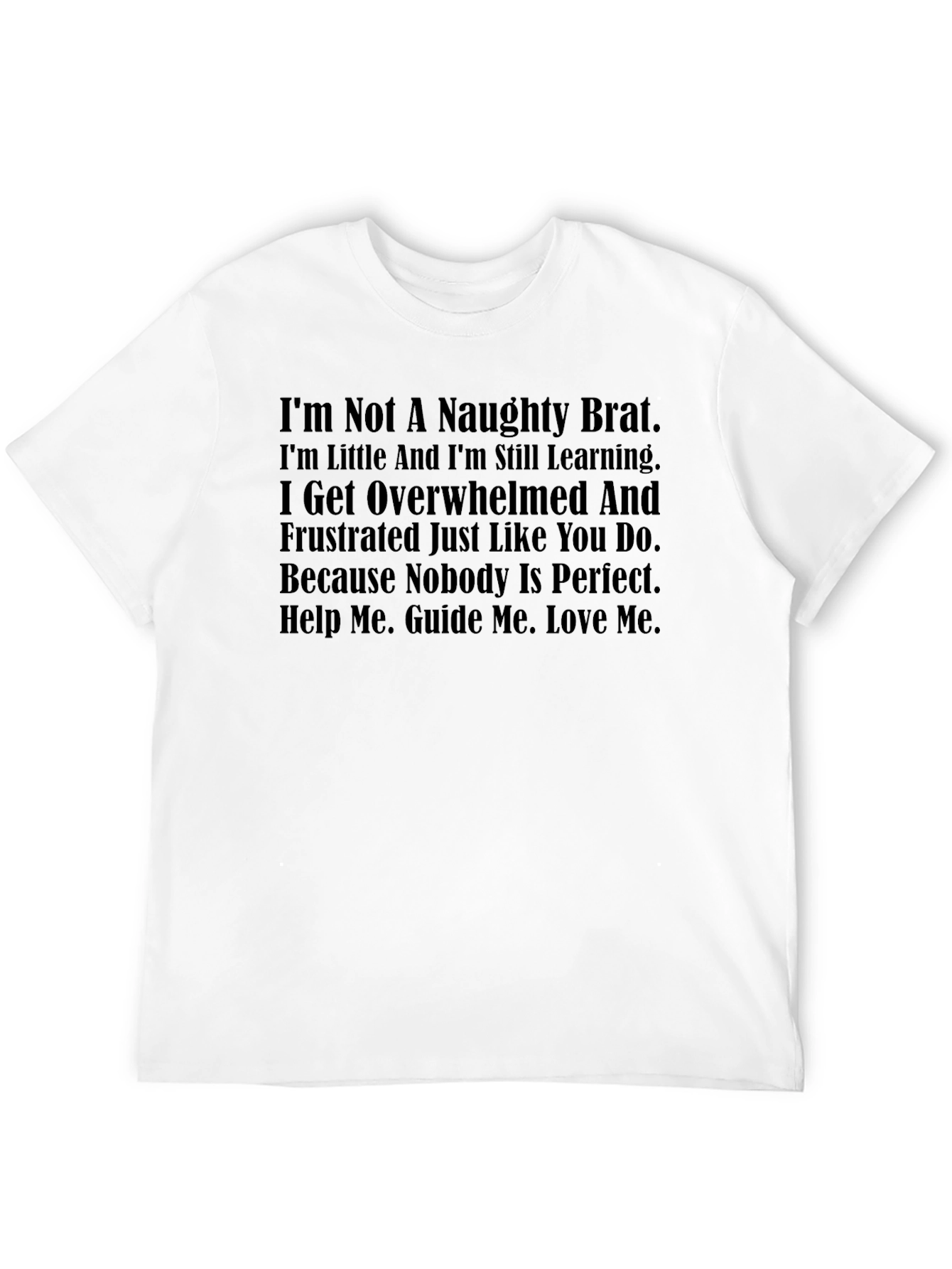 Emotional Support Black T-Shirt
