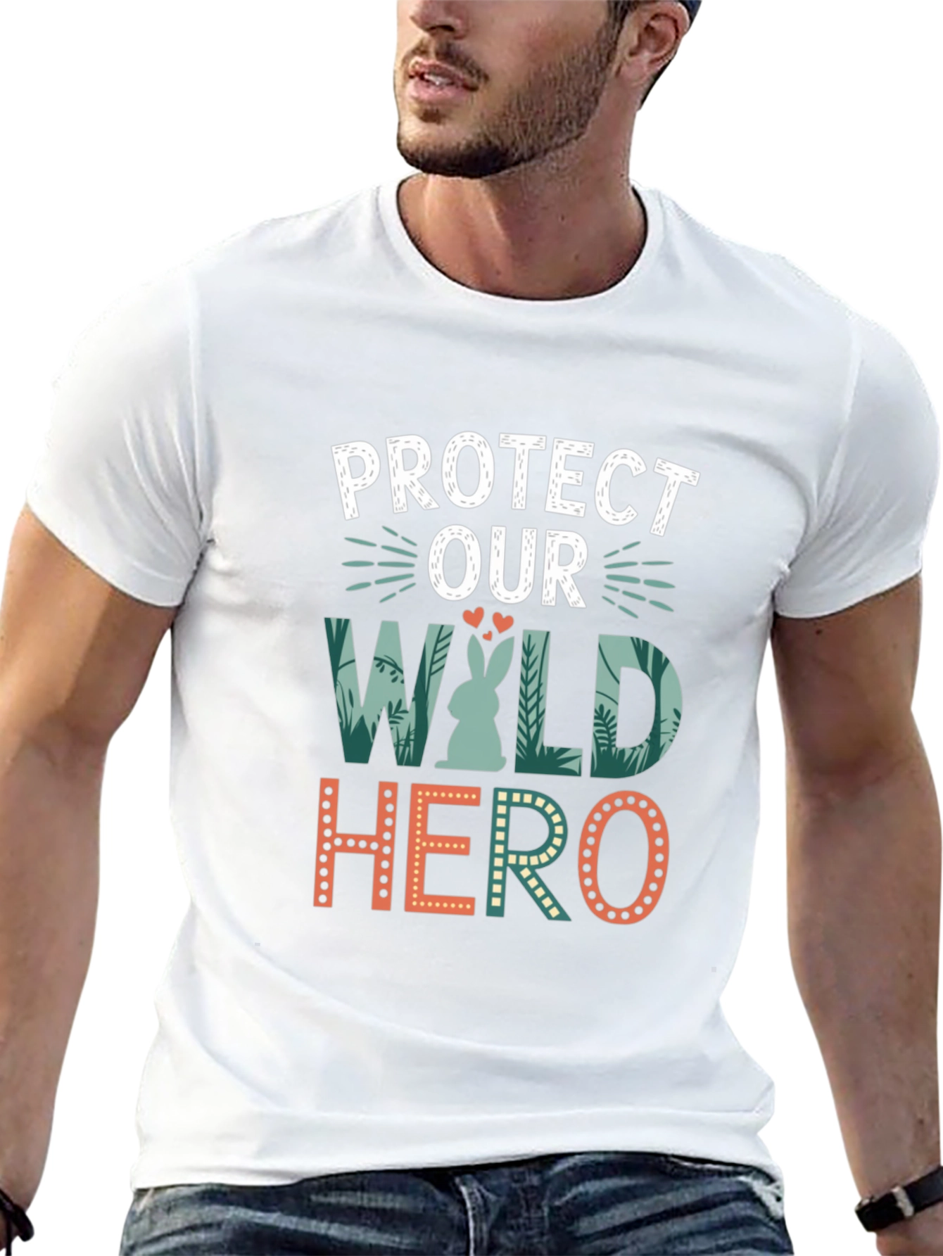 Protect Our Wild Hero Graphic Tee