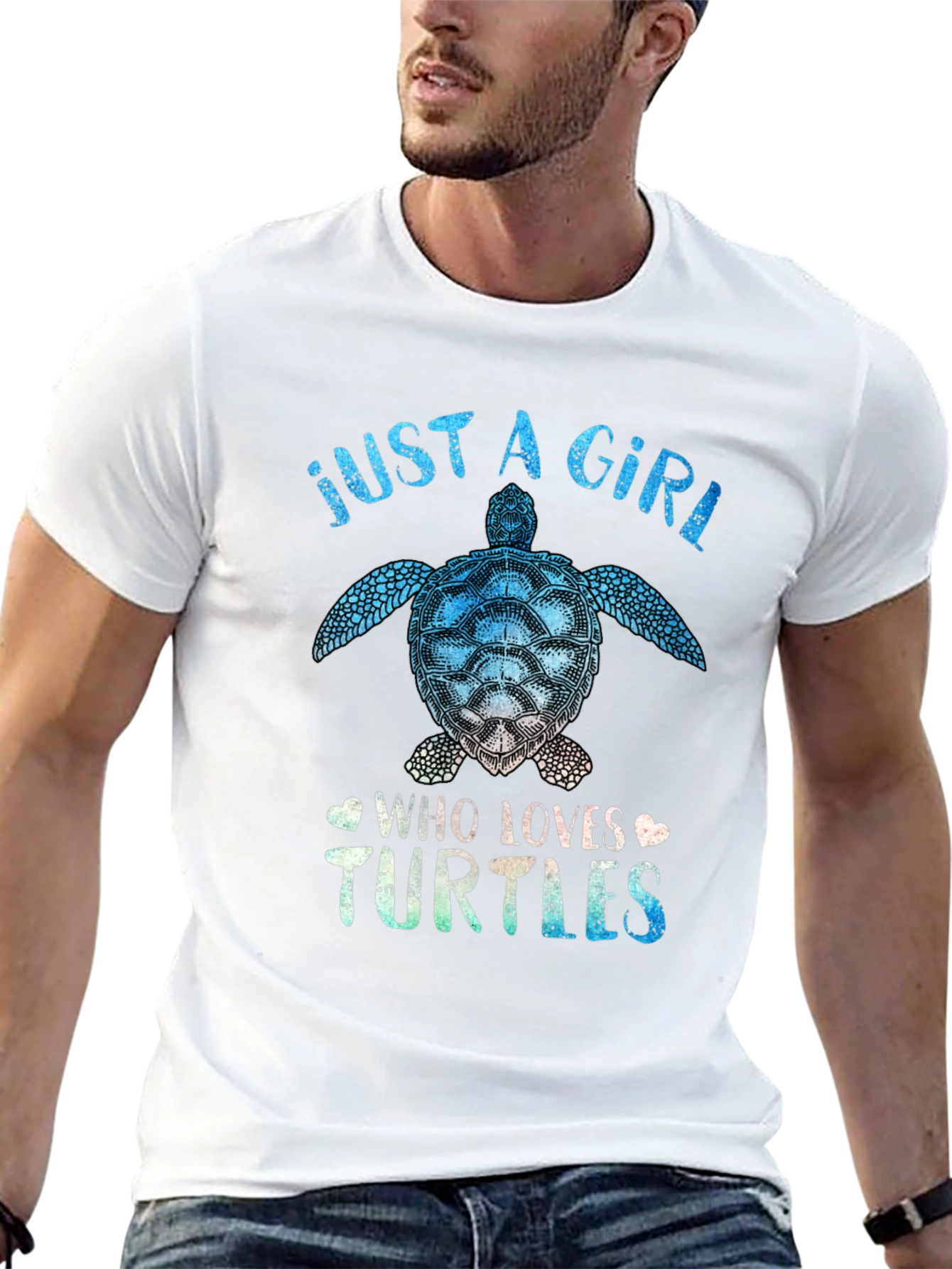 Just A Girl Who Loves Turtles T-Shirt