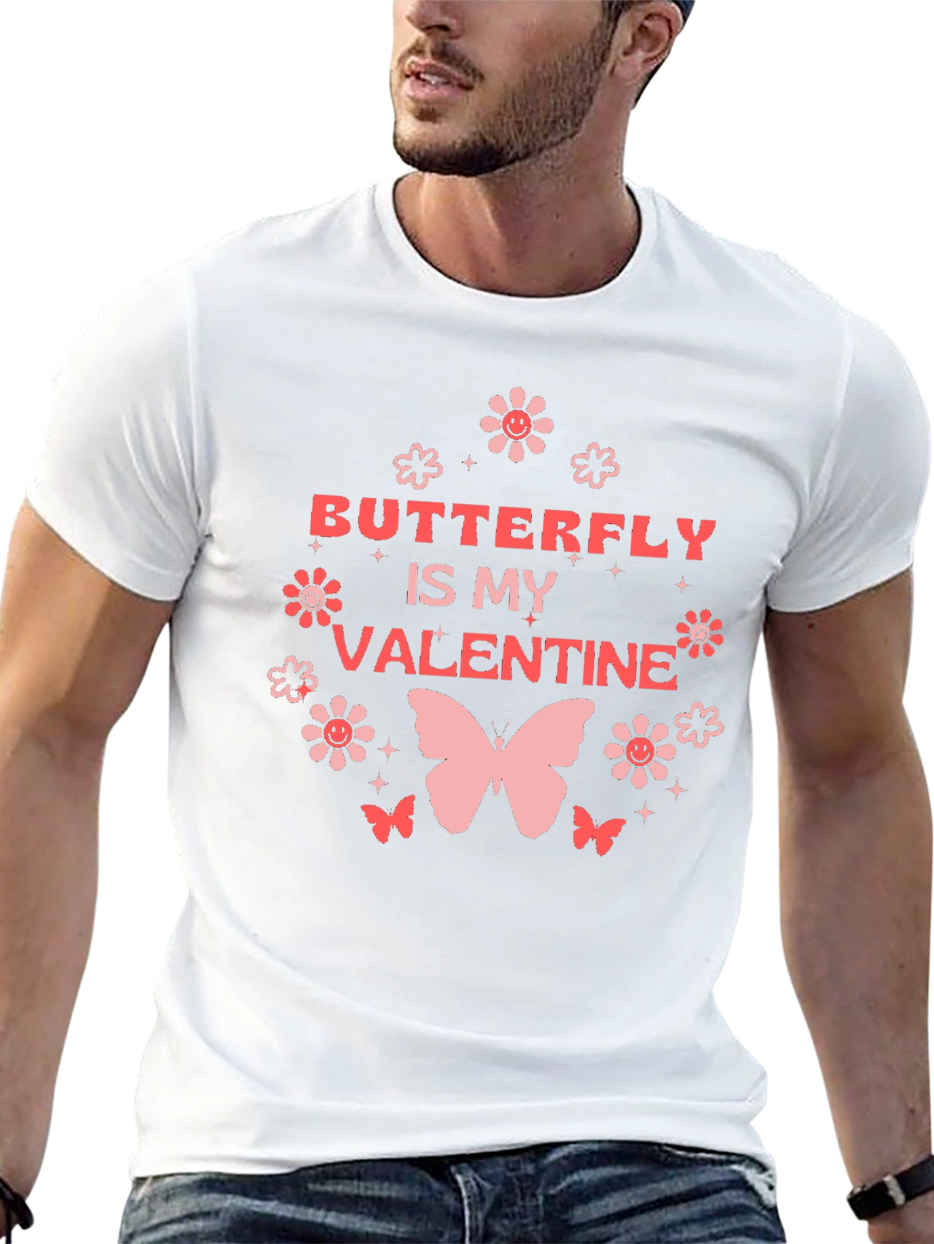 Butterfly Is My Valentine T-Shirt