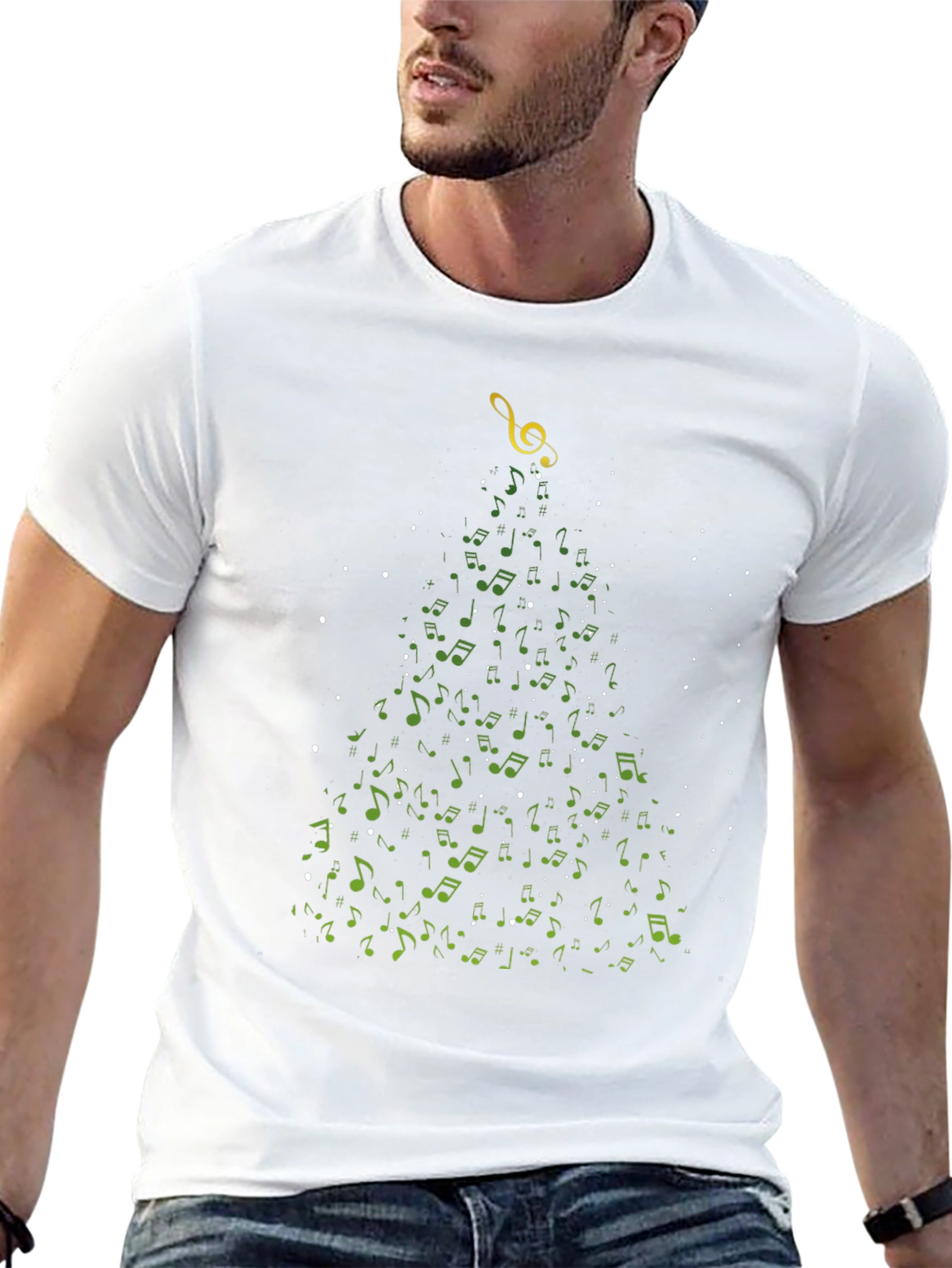 Musical Christmas Tree T-Shirt