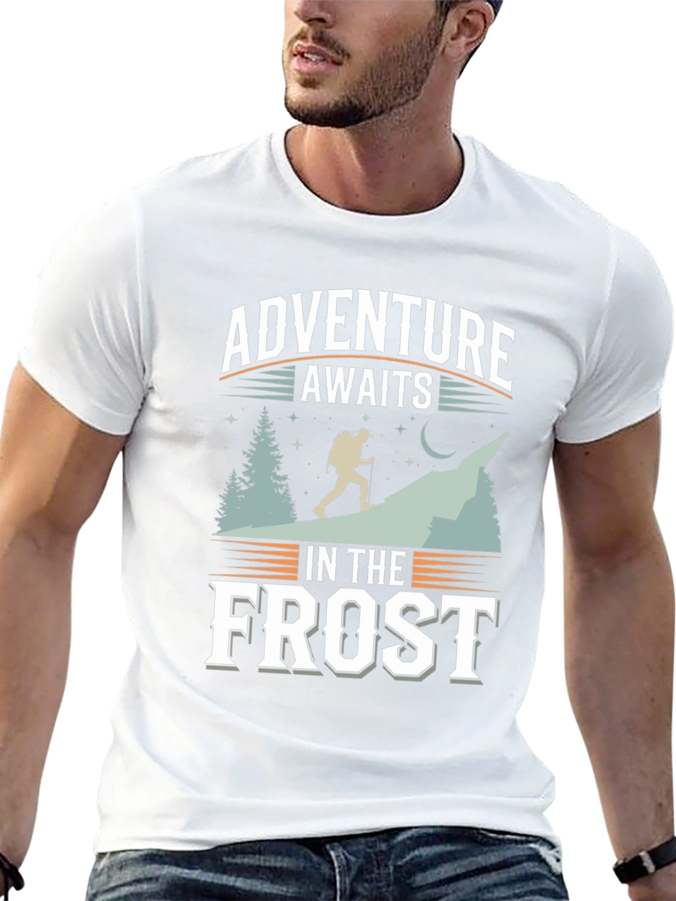 Adventure Awaits in the Frost Graphic Tee