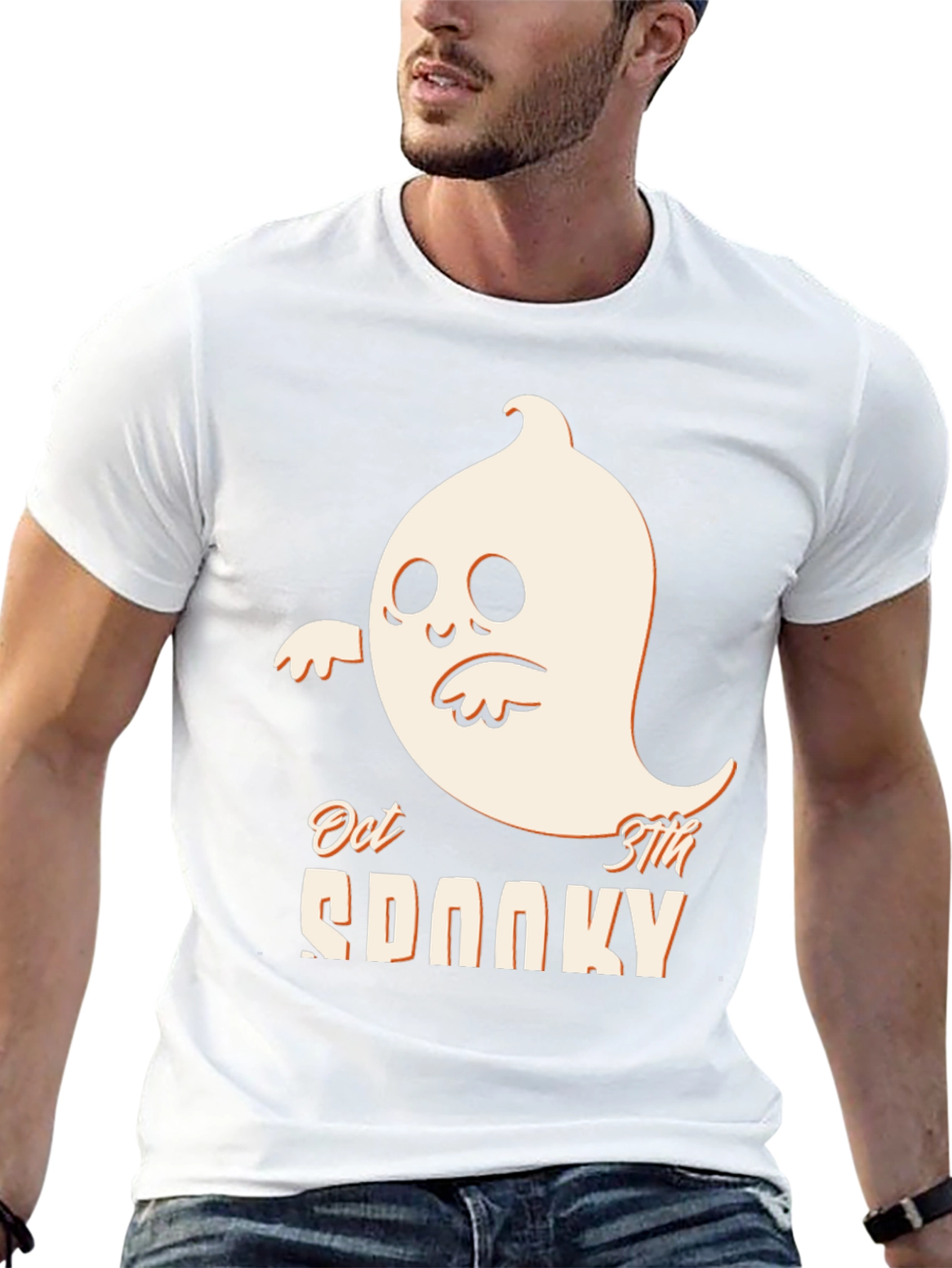 Spooky Season Tee: Oct 31st Ghost Shirt