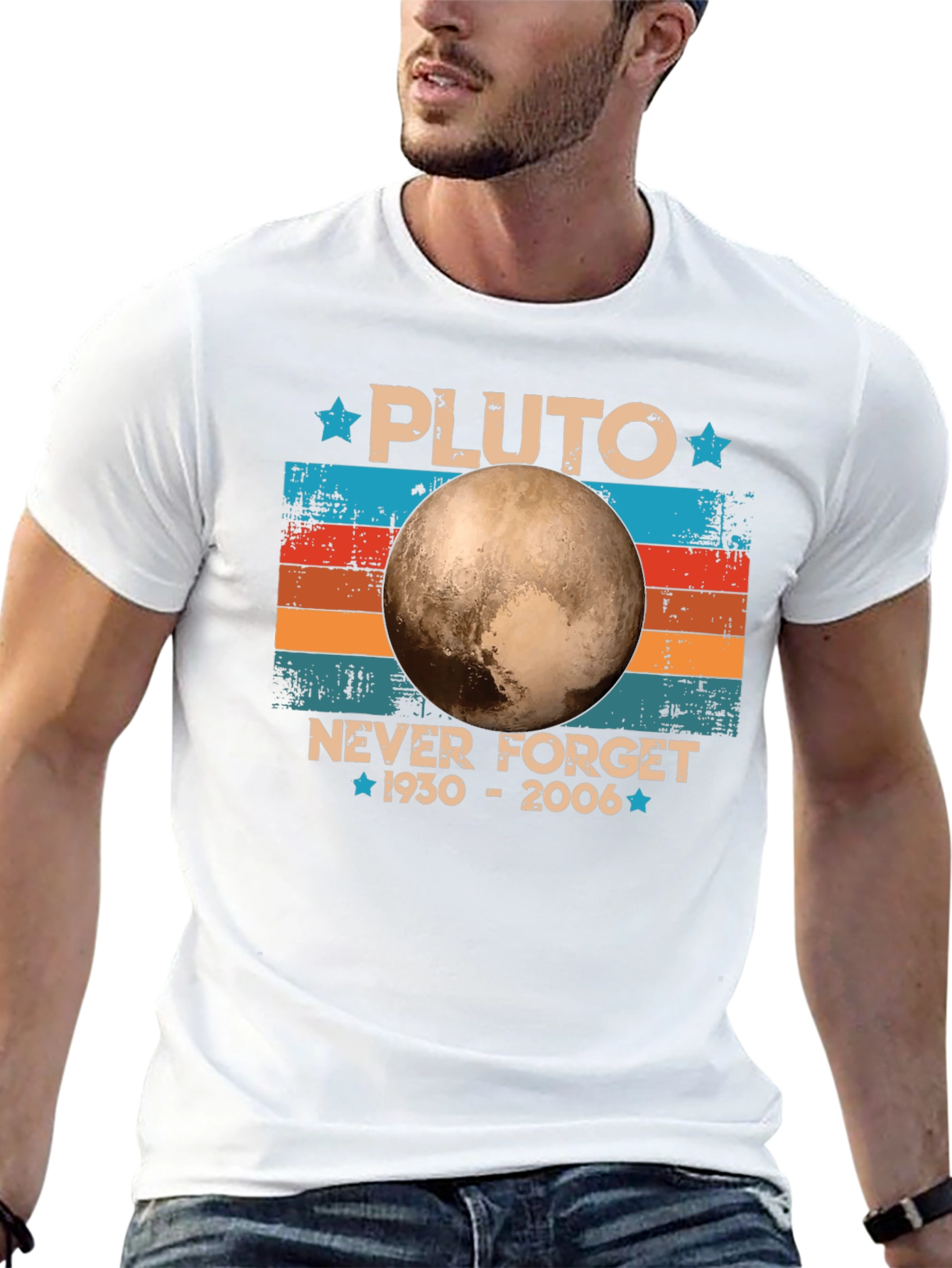 Pluto Never Forget Retro T-Shirt
