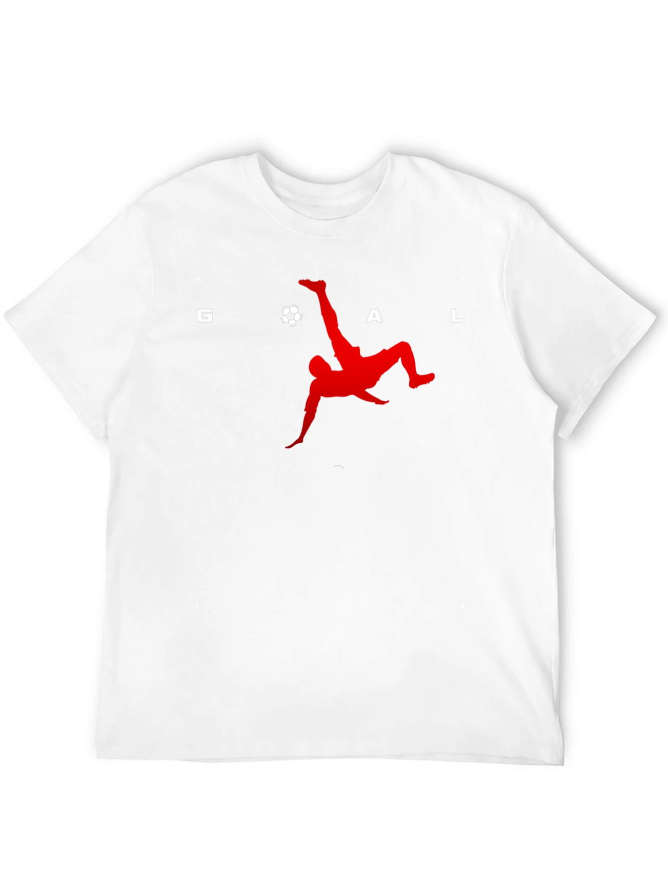 Goal! Soccer Bicycle Kick Graphic Tee - Black