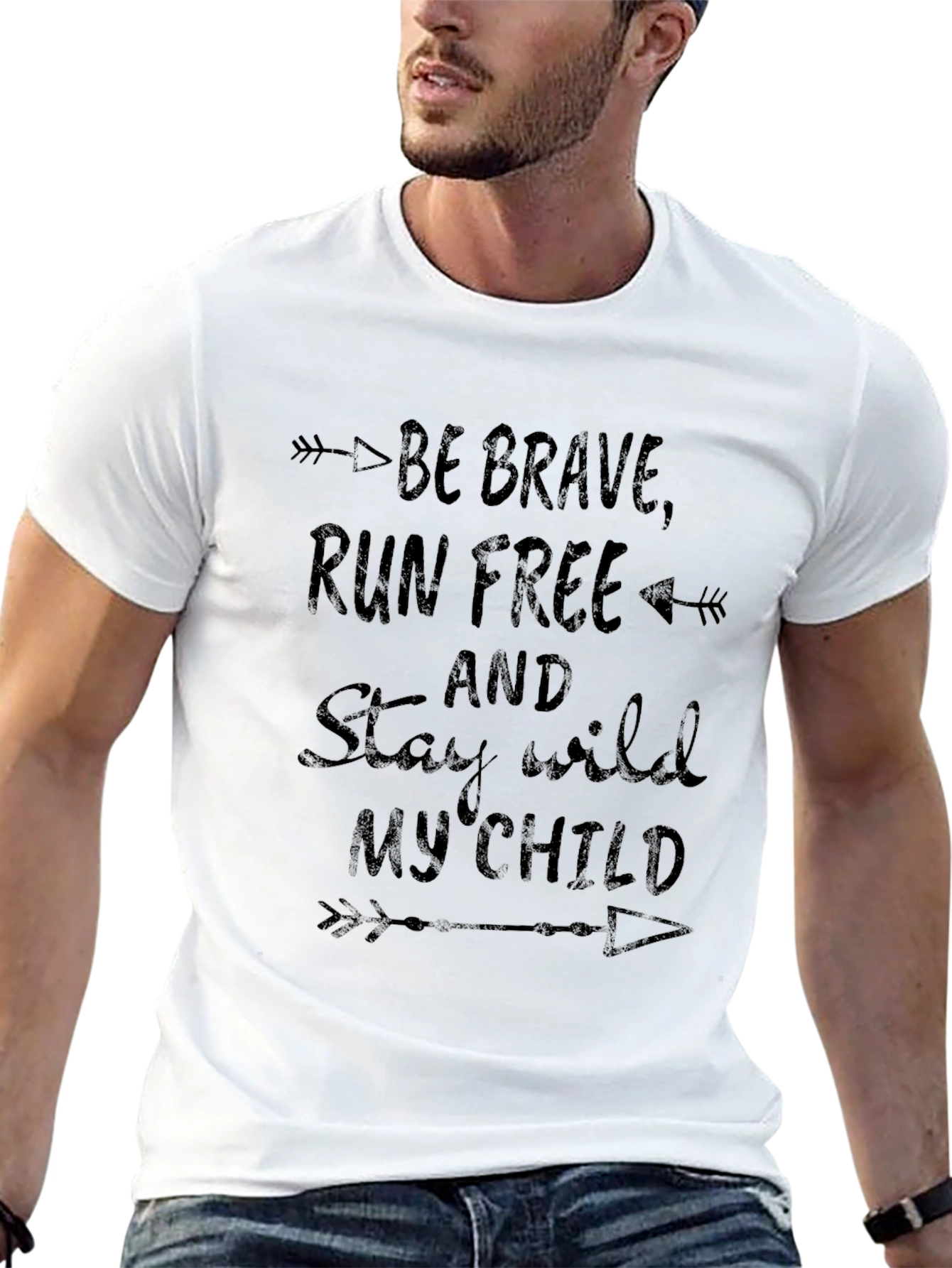 Be Brave Run Free T-Shirt