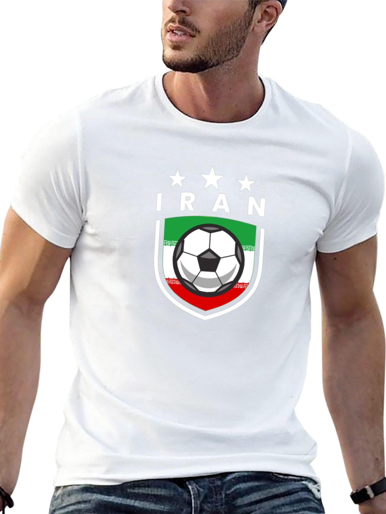 Iran Football T-Shirt - Soccer Fan Tee