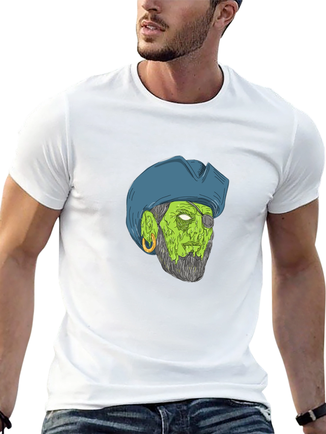 Zombie Pirate Graphic Tee